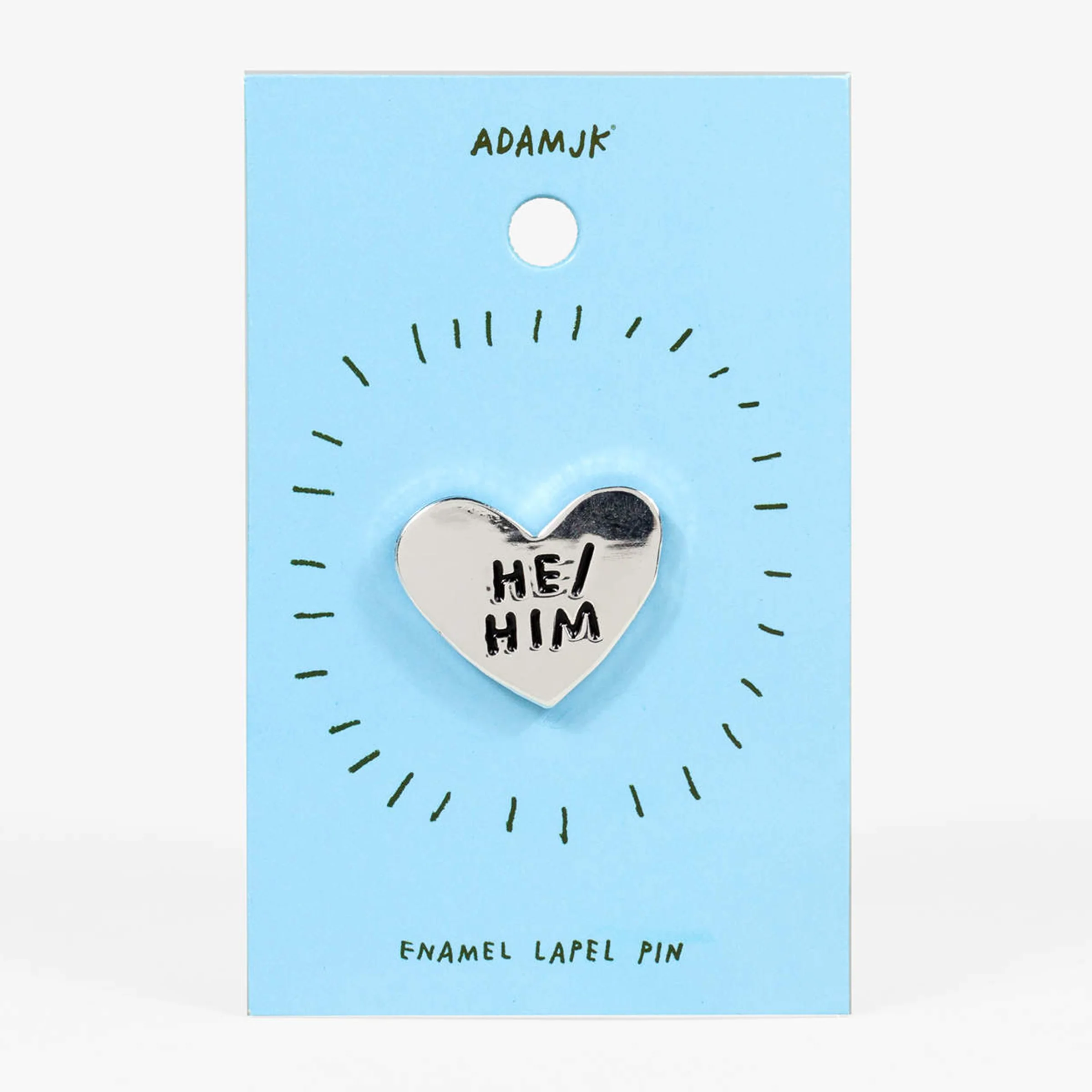 Adam J Kurtz Pronoun Pin - Image 7