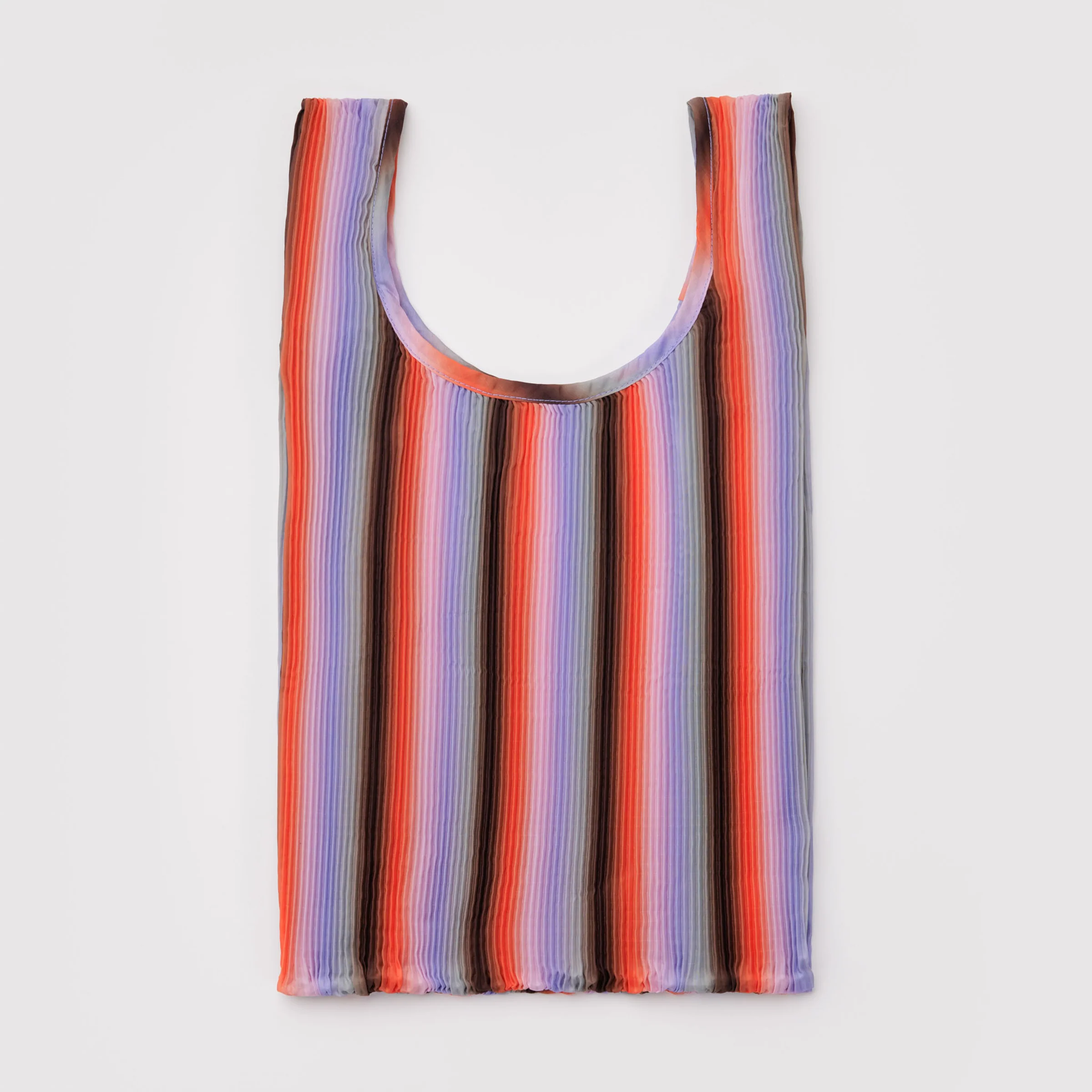 BAGGU Gradient Stripe Poppy & Lilac