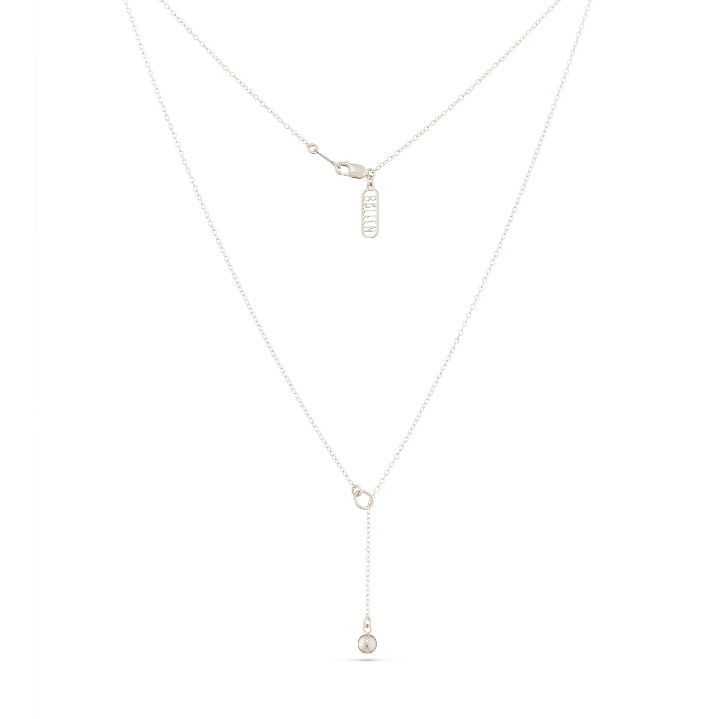 Ballerina Necklace in Silver - Image 4