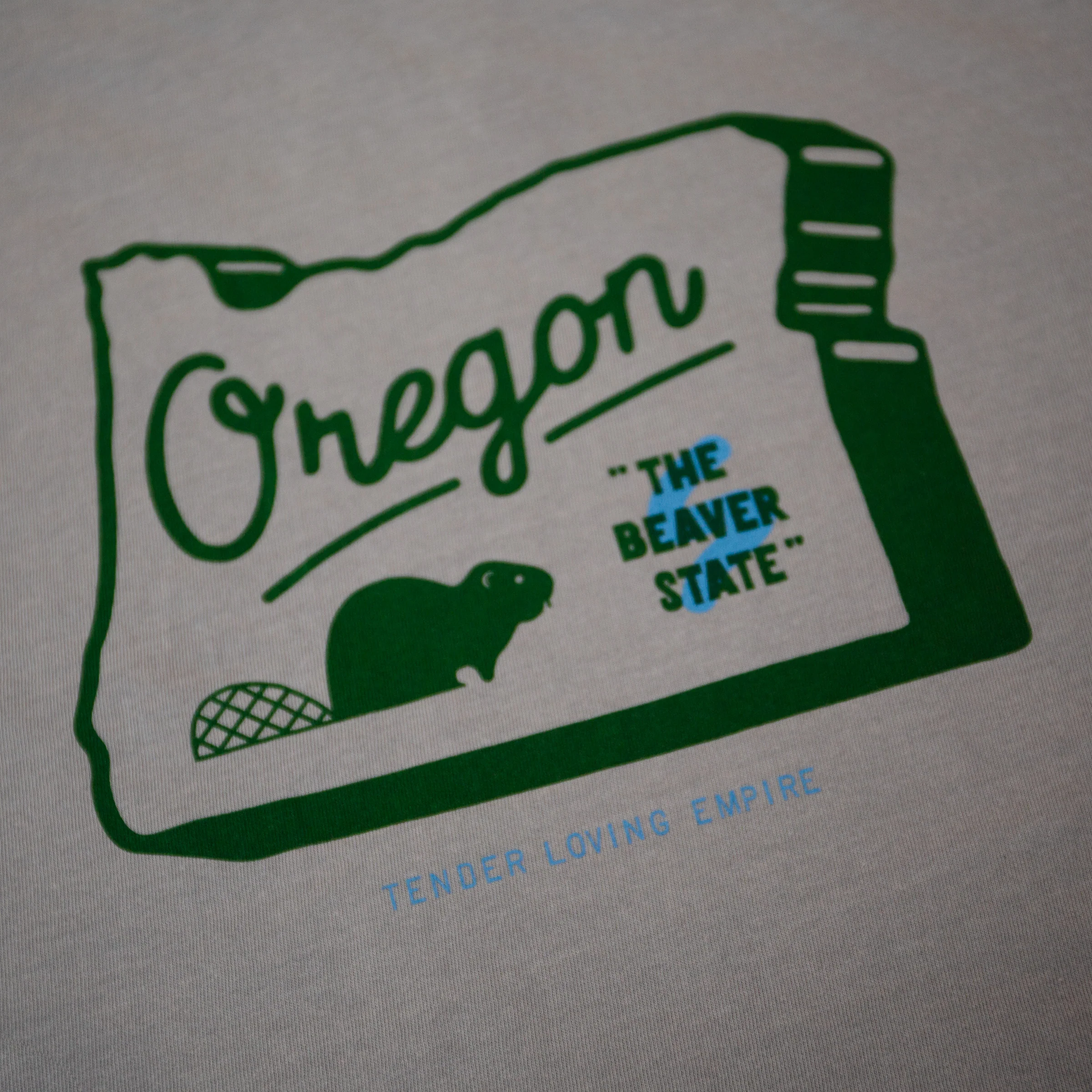 Beaver State Unisex Shirt (Granite) - Image 2
