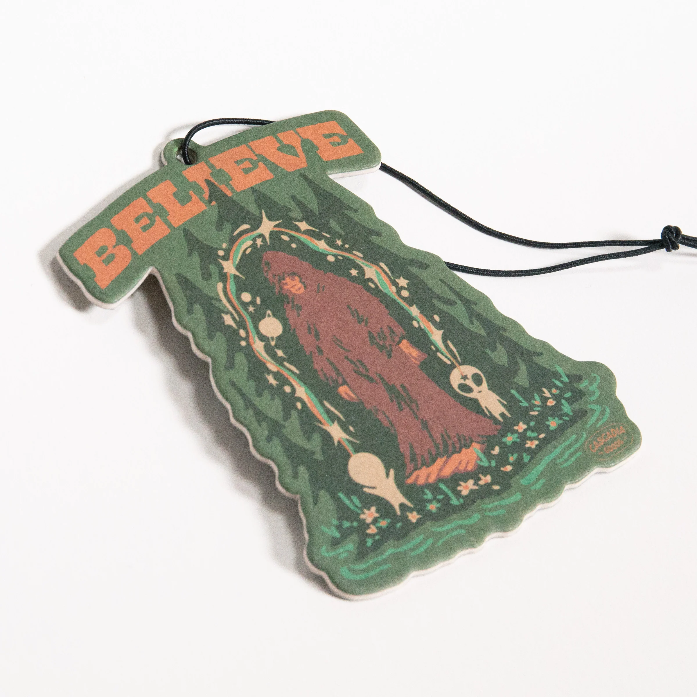 Incense & Tangerine Peel / Believe Bigfoot Air Freshener - Image 3