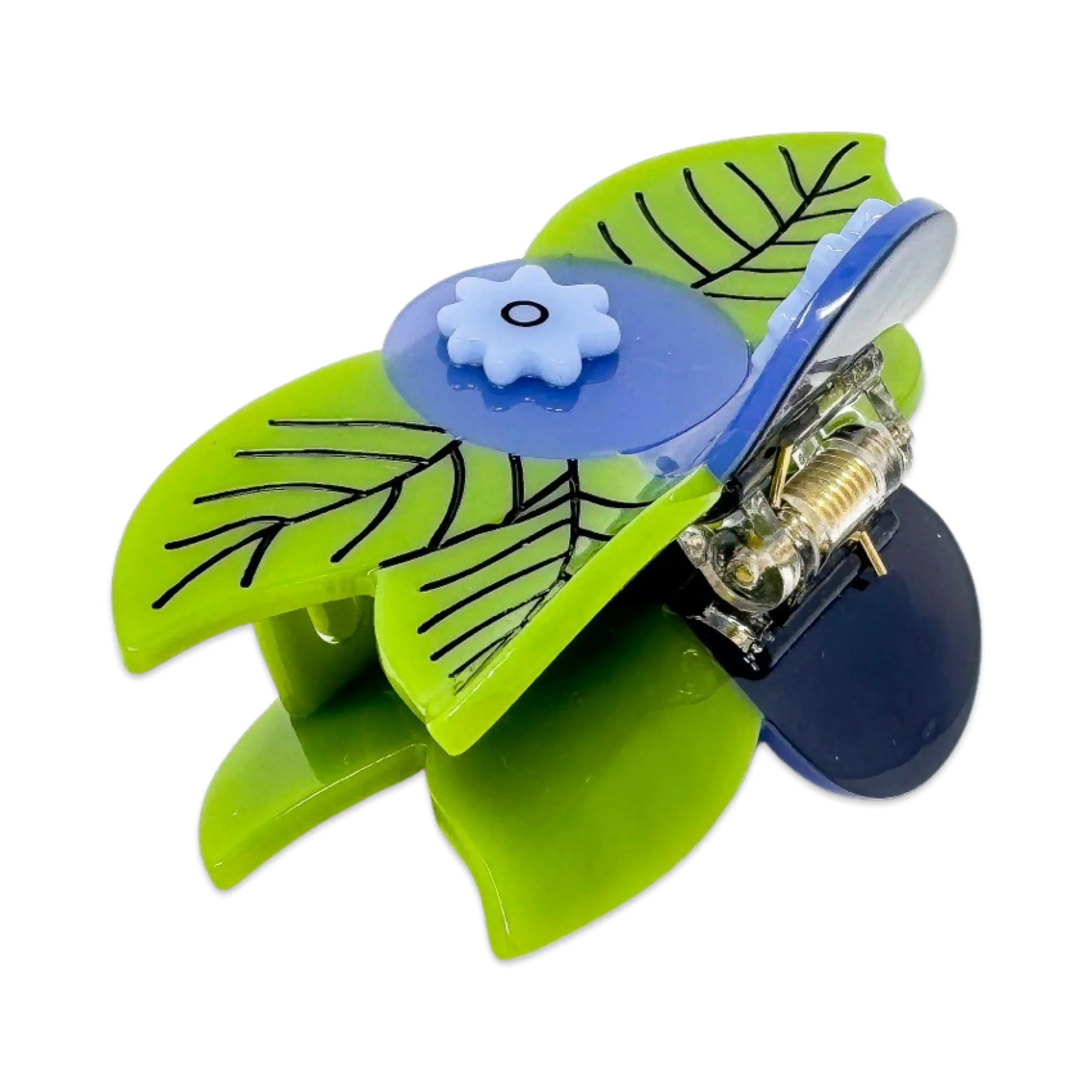 Large Blueberry Hair Claw - Image 4