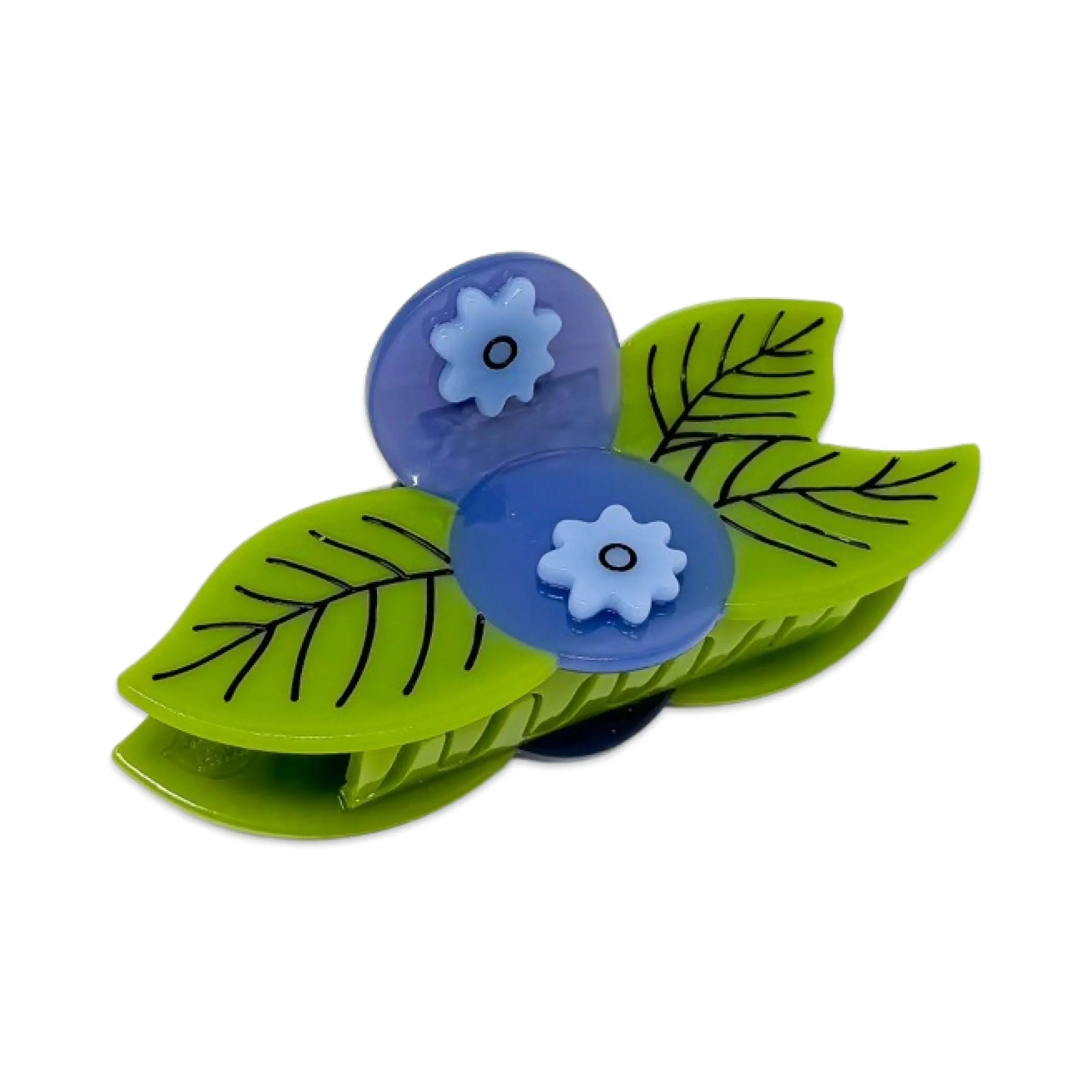 Large Blueberry Hair Claw - Image 6