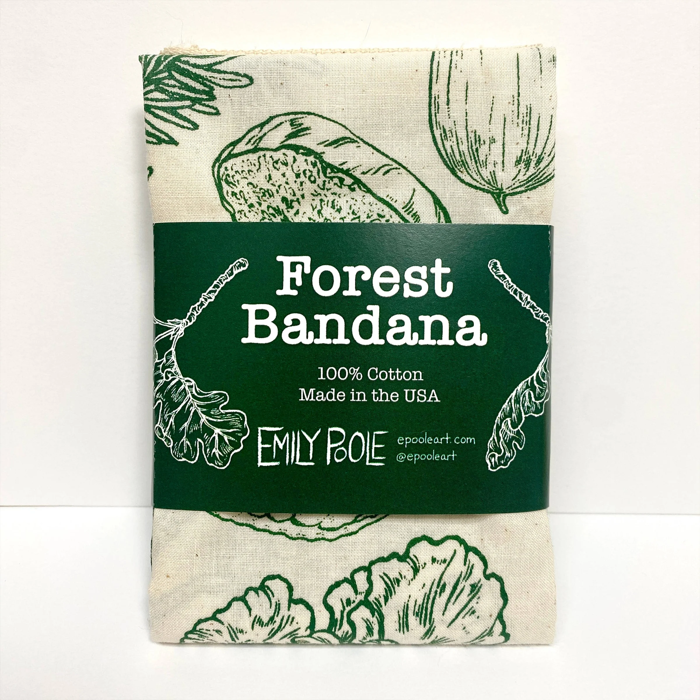 Botanical Forest Bandana - Image 2