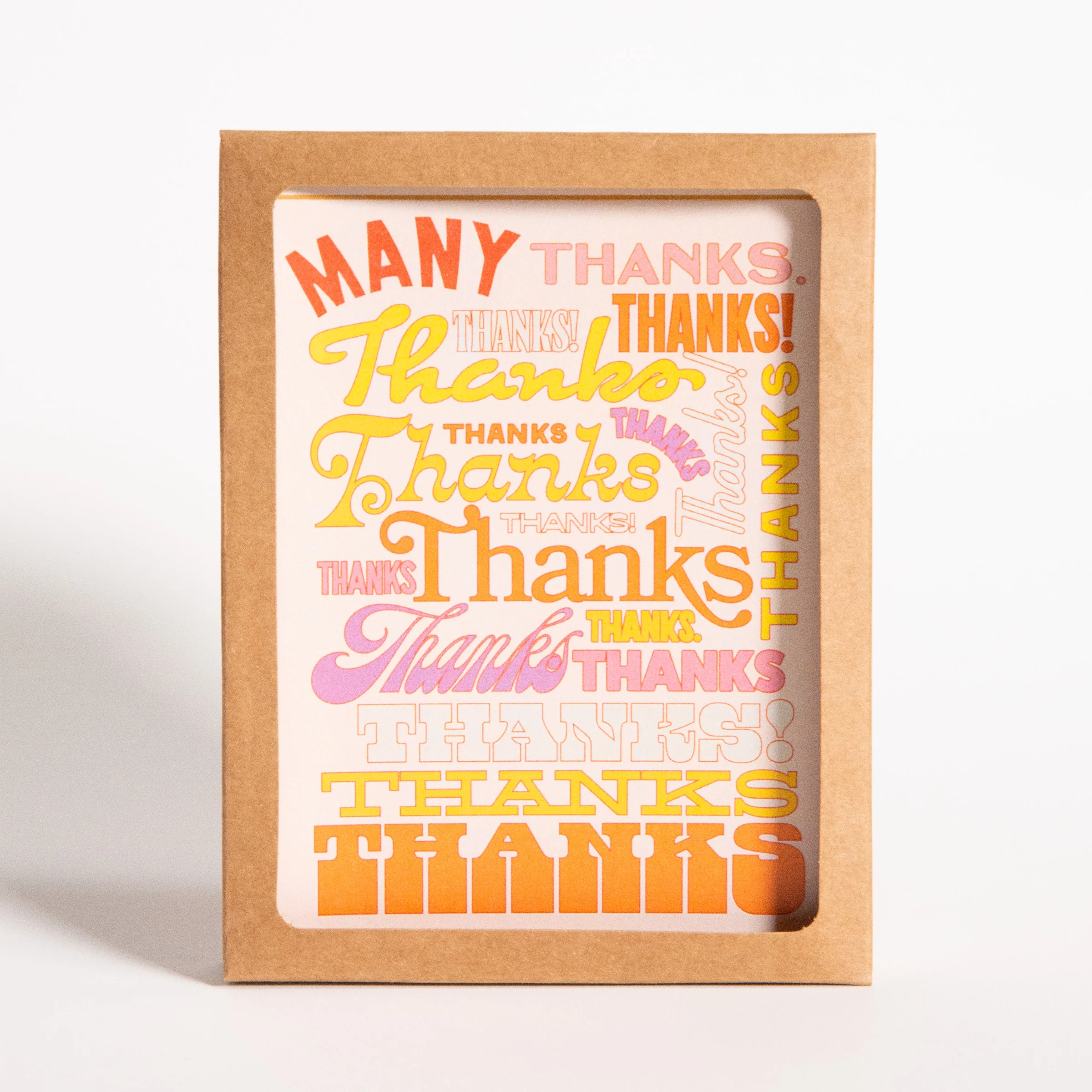 Card Set: Many Thanks Card
