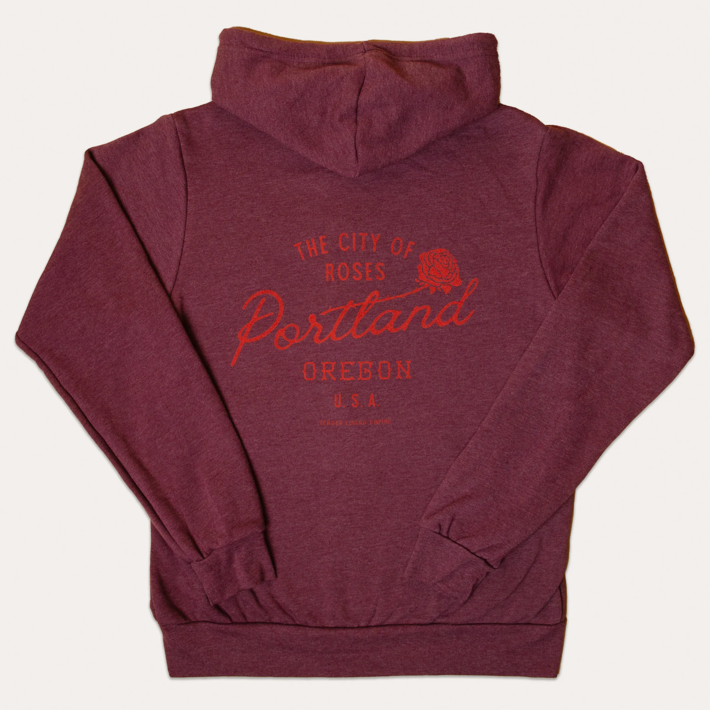 City of Roses Hoodie (Maroon) - Image 2