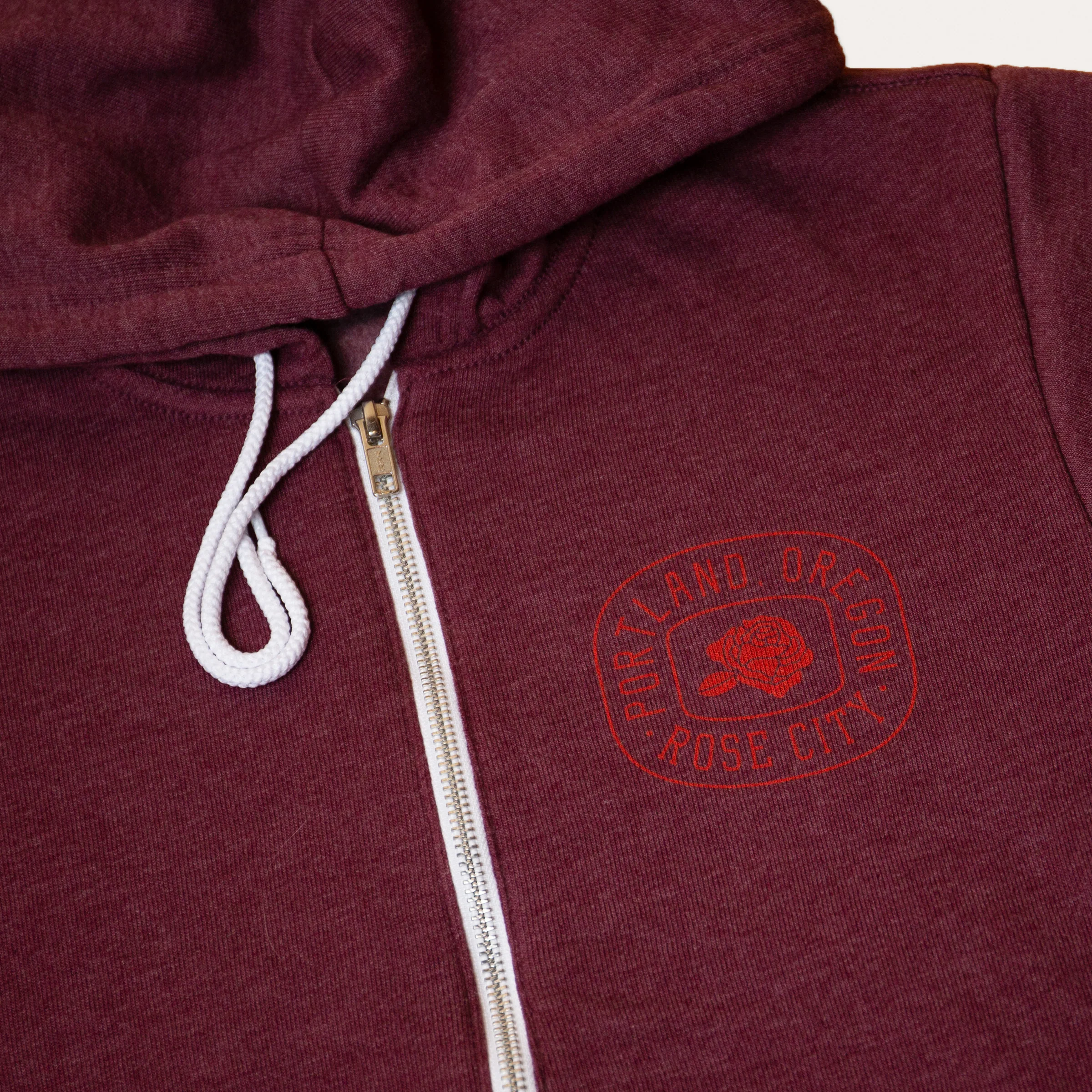 City of Roses Hoodie (Maroon) - Image 3