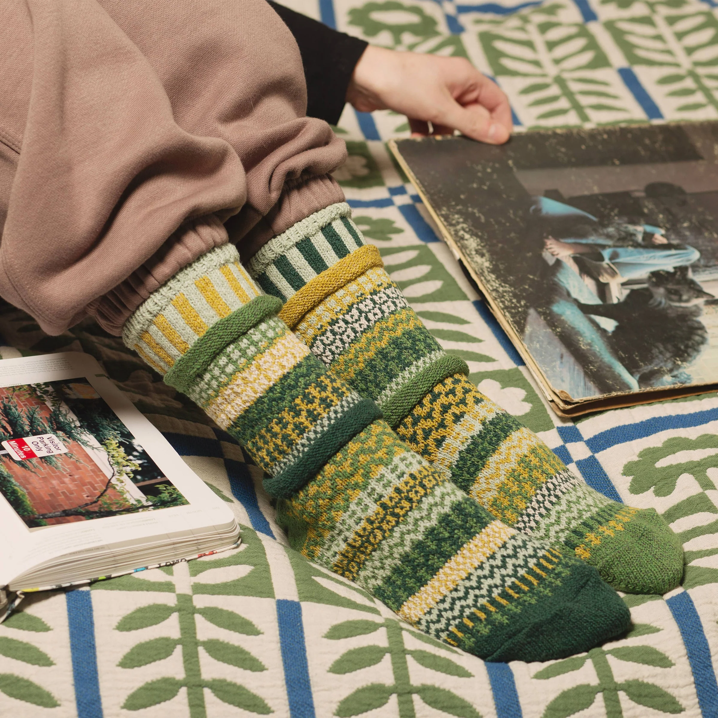 Fiddlehead Crew Socks - Image 2