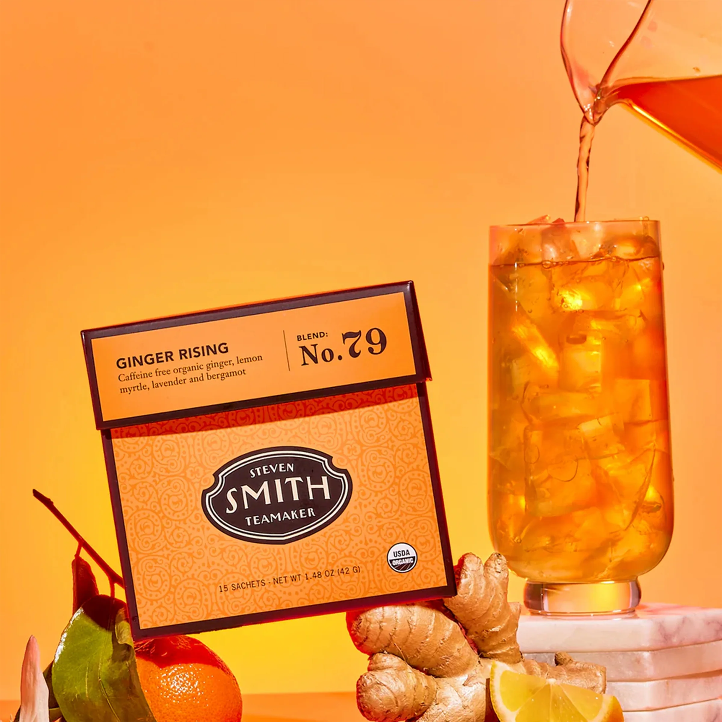 Ginger Rising Tea Carton - Image 3