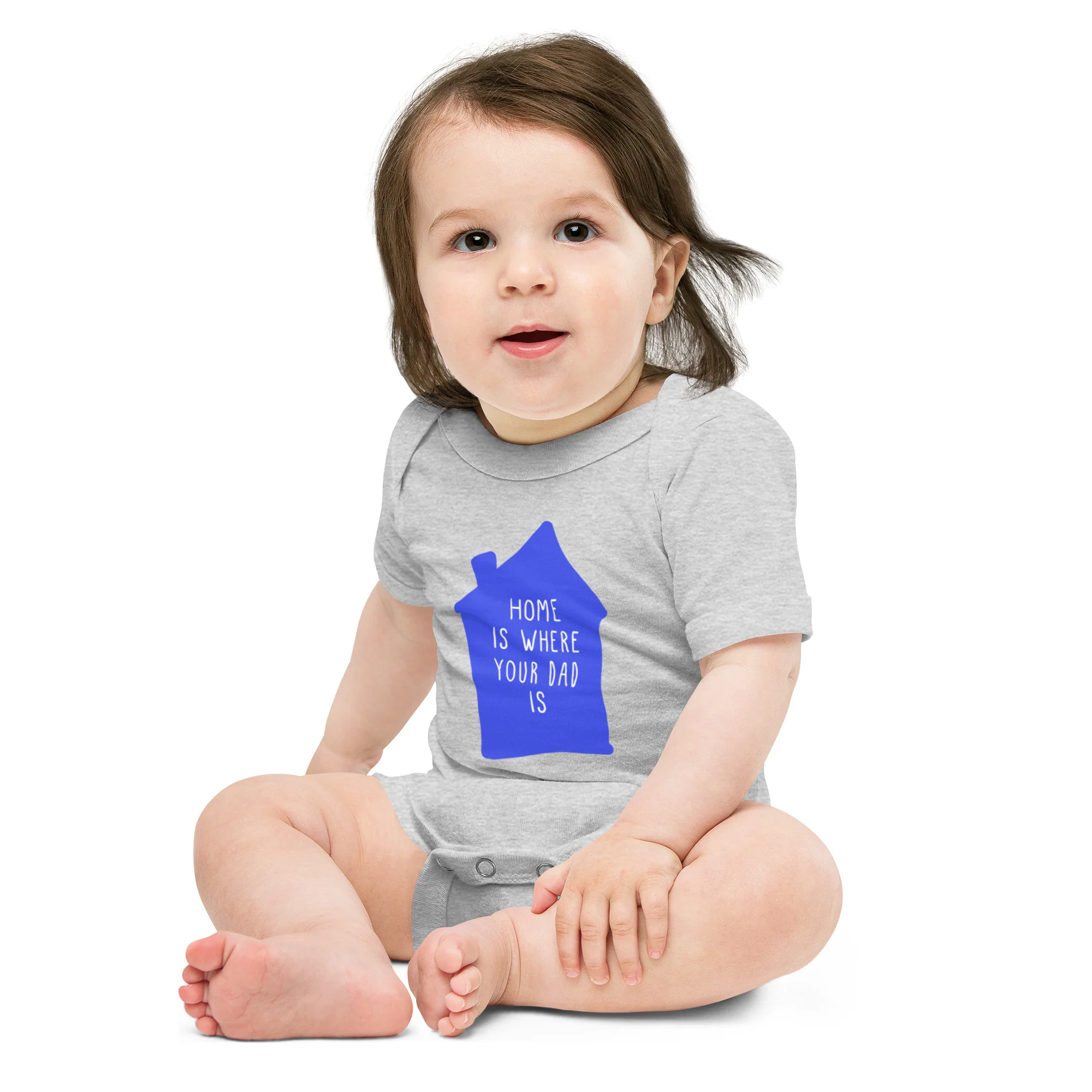 Home is Where Your Dad is Onesie - Image 2