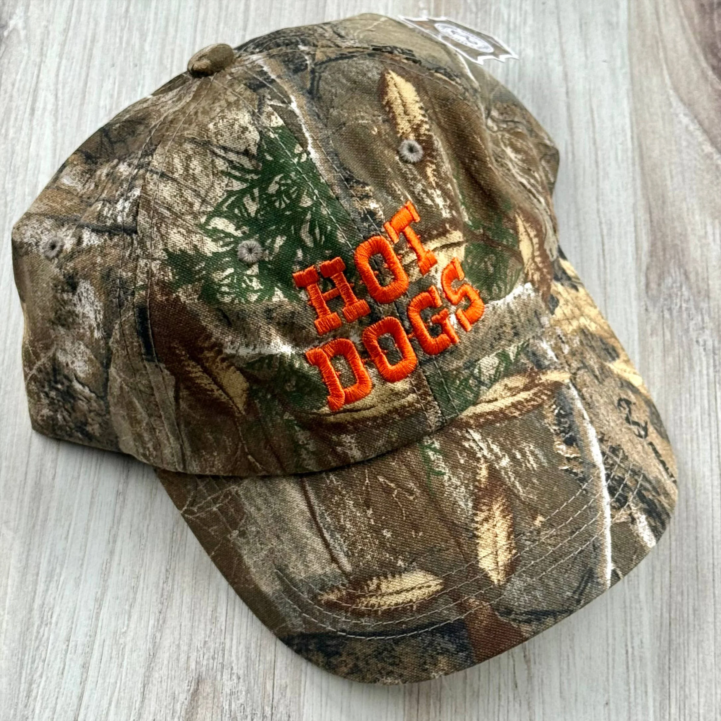Hot Dogs Camo Baseball Cap - Image 3