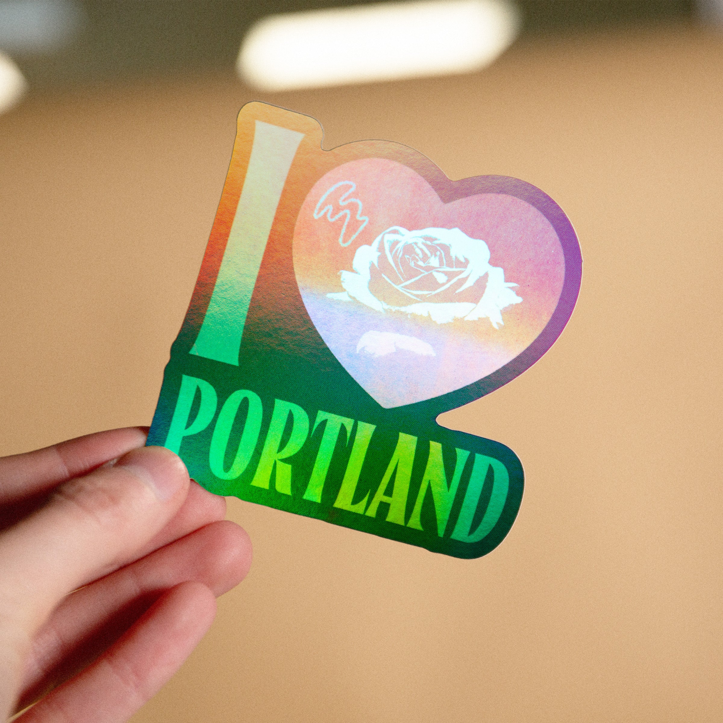 I Heart Portland Sticker - Image 3