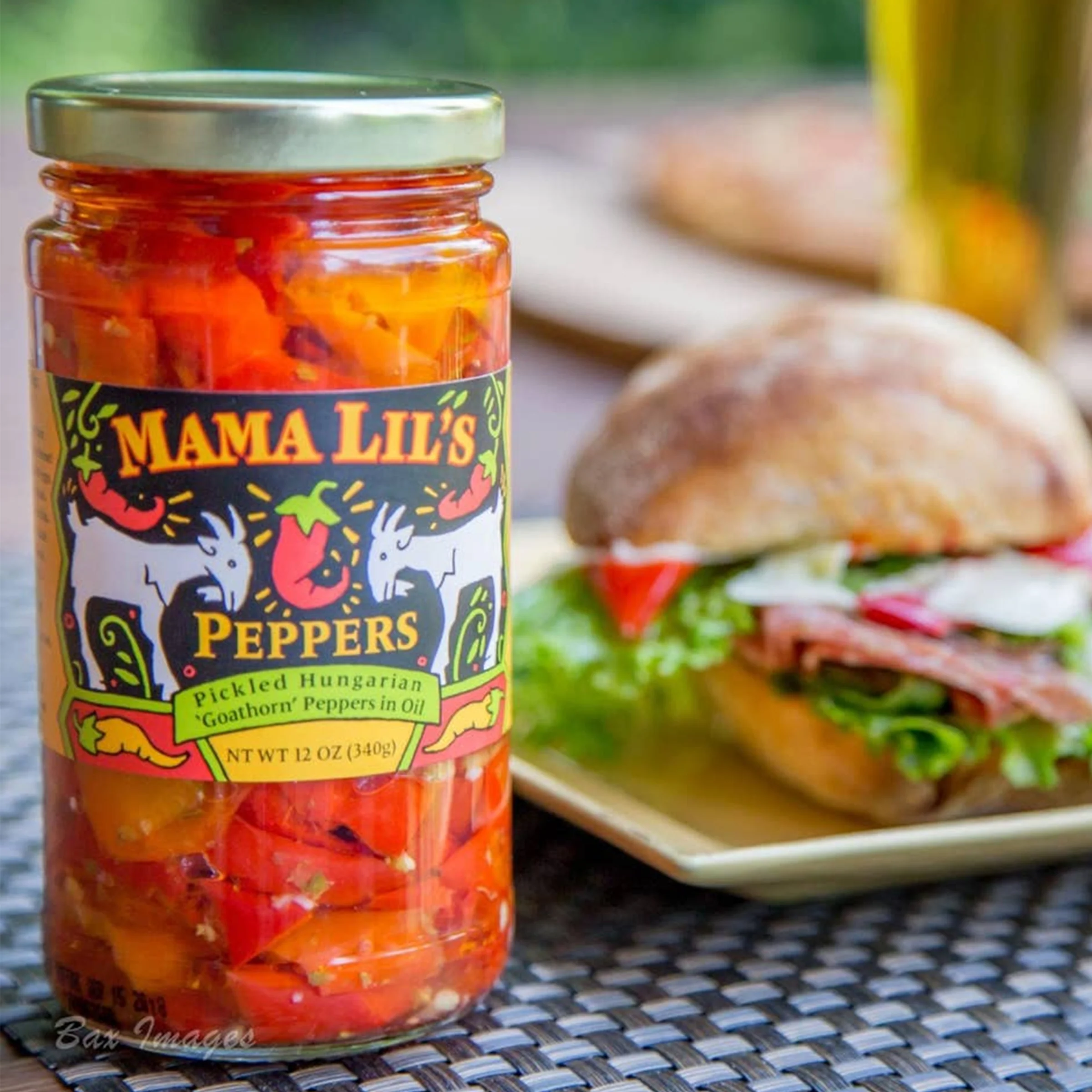 Mama Lil's Mildly Spicy Peppers in Oil - Image 2