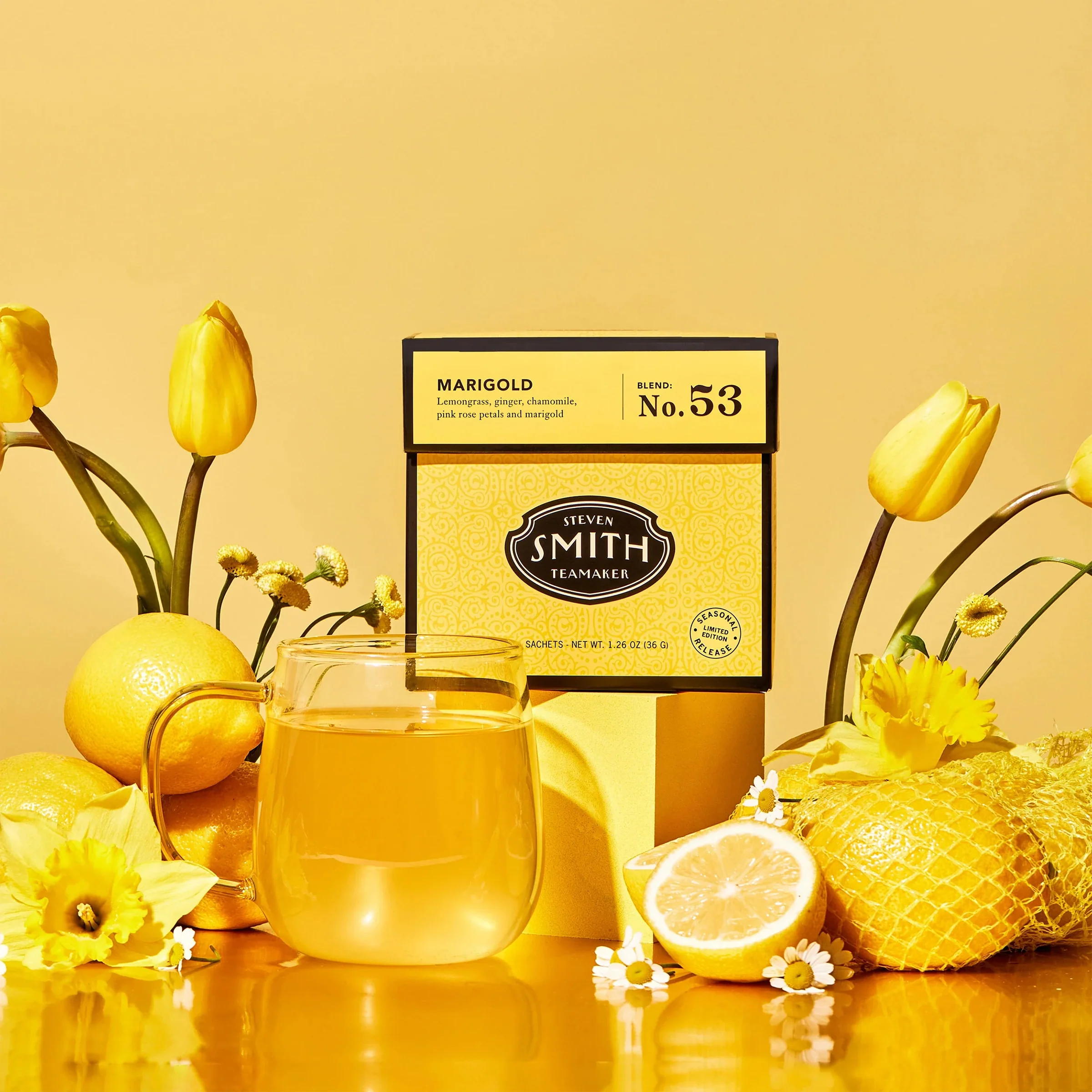 Marigold Tea Carton - Image 3