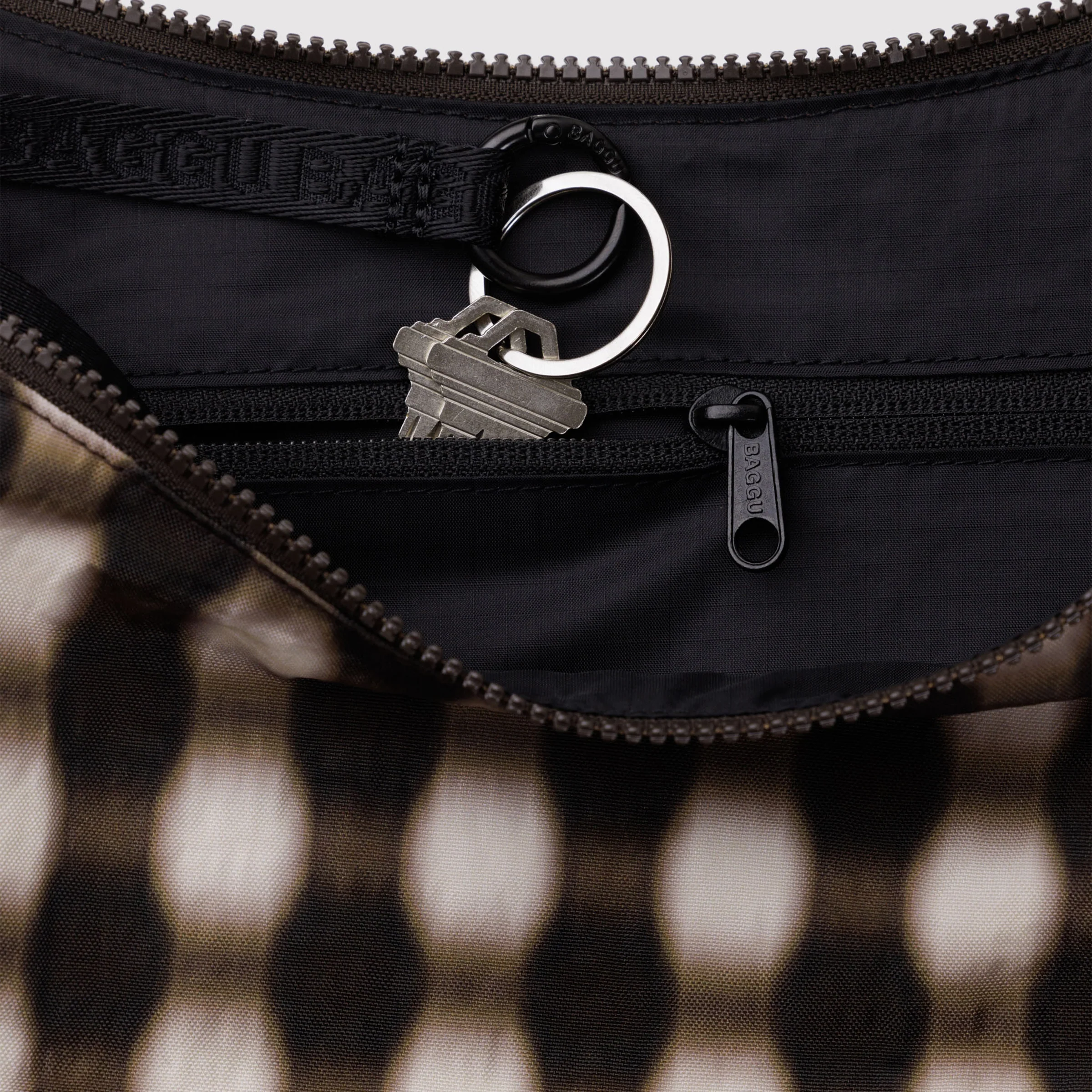 Medium Nylon Crescent Bag - Image 10