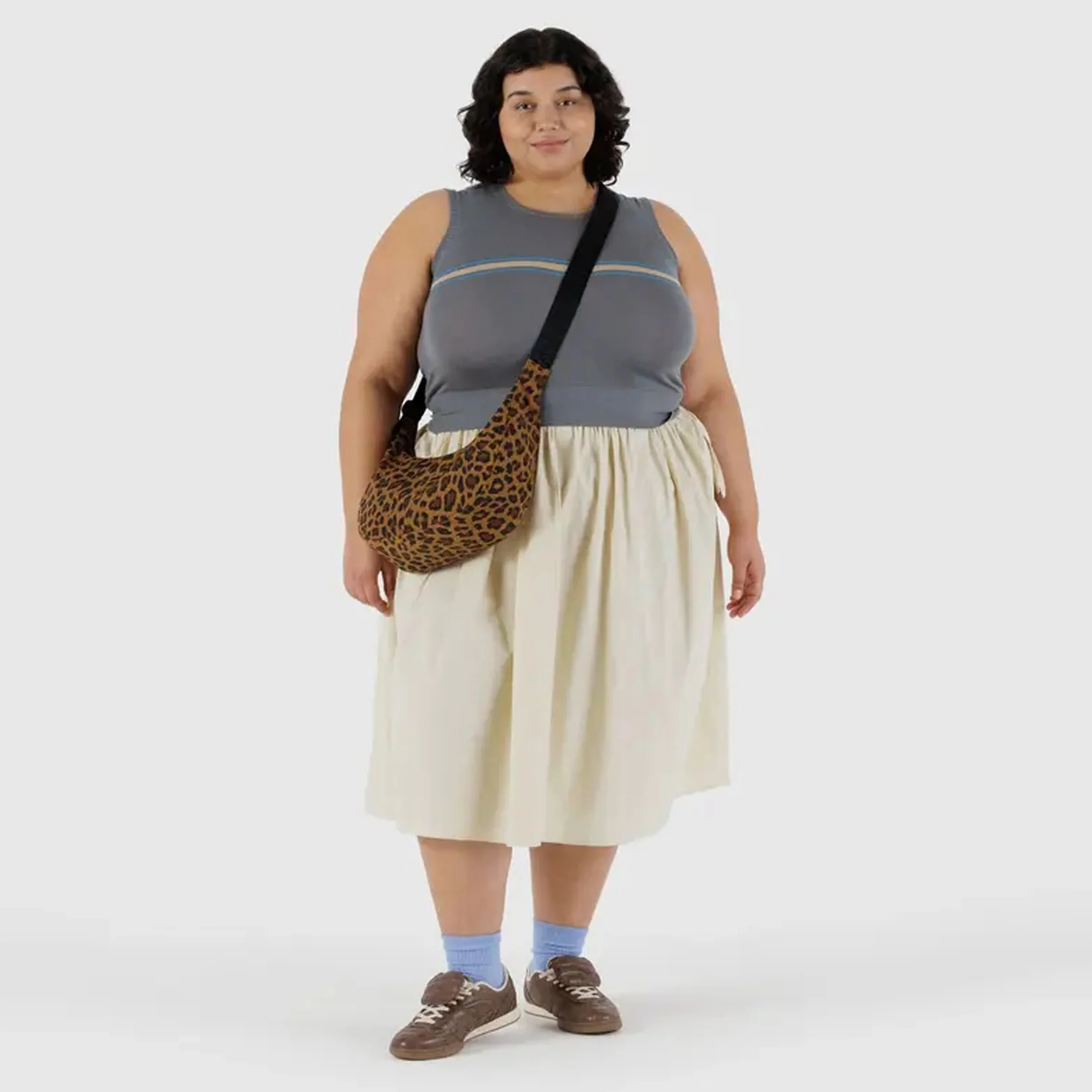 Medium Nylon Crescent Bag - Image 54