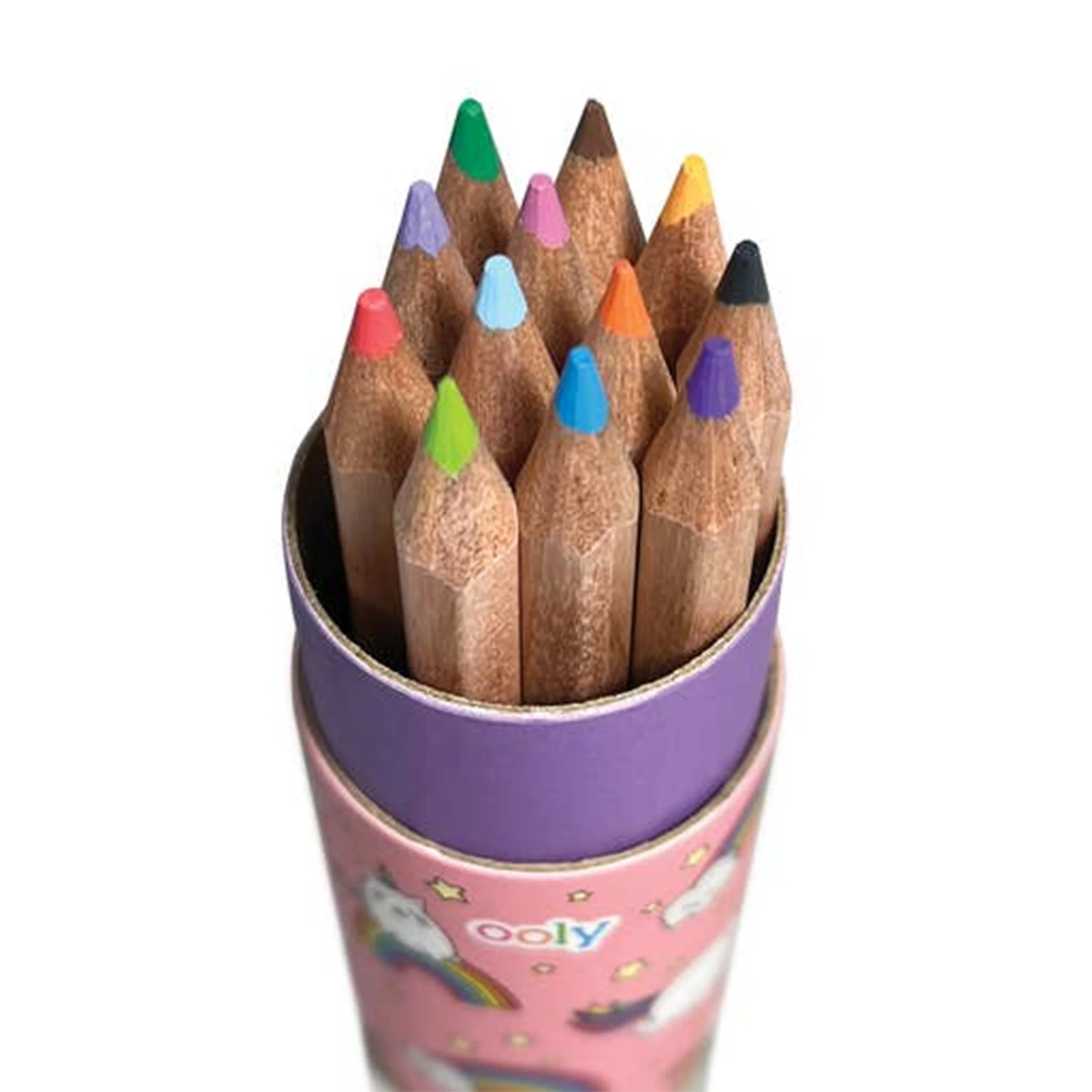Mini Colored Pencil Set w/ Sharpener - Image 2
