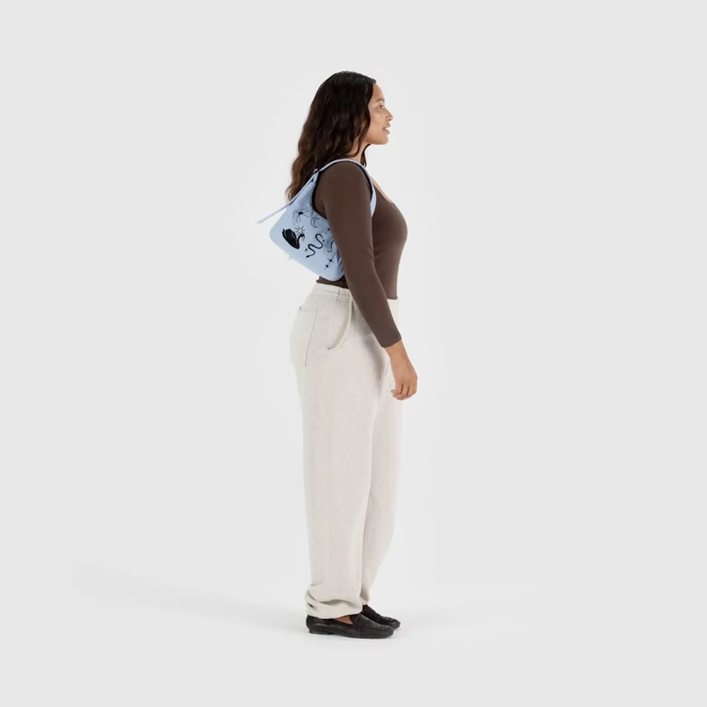 Mini Nylon Shoulder Bag - Image 11