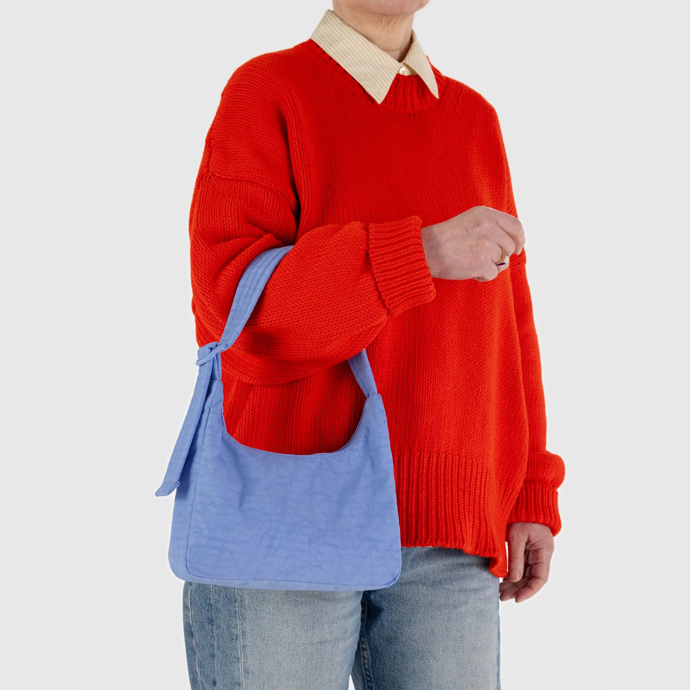 Mini Nylon Shoulder Bag - Image 17