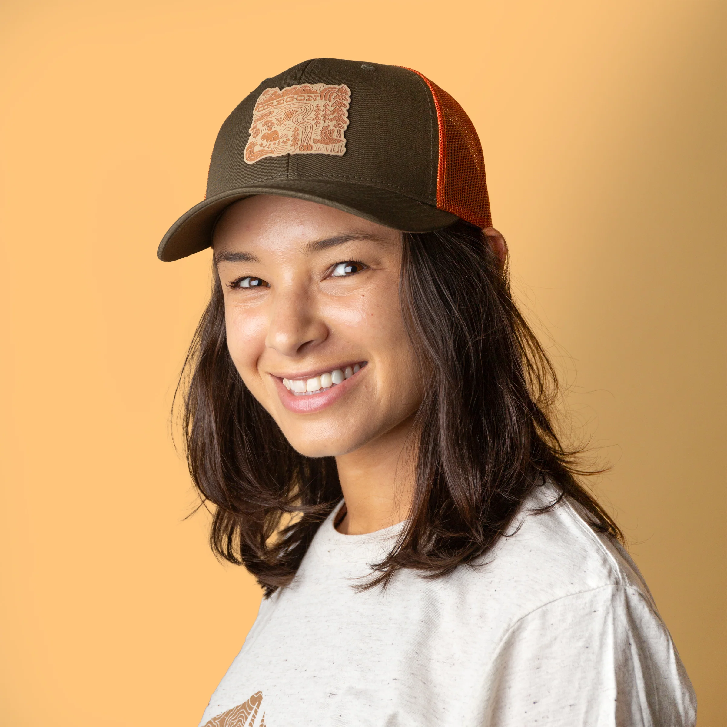 OR Adventures Hat (Green/Orange) - Image 4