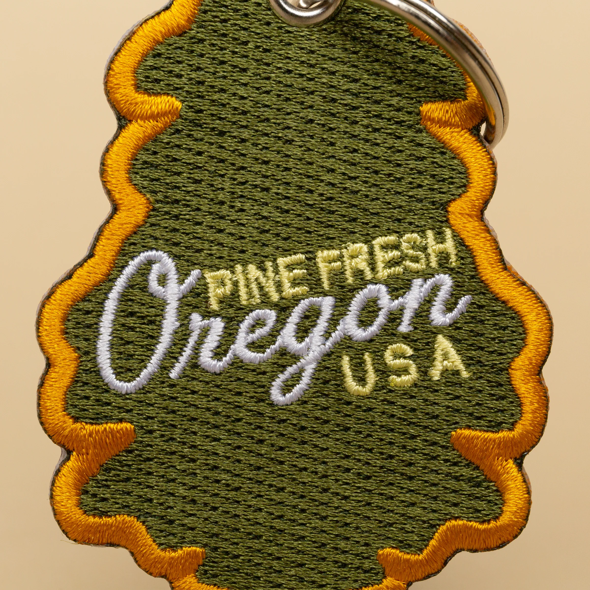 Oregon Pine Fresh Patch Keychain - Image 3
