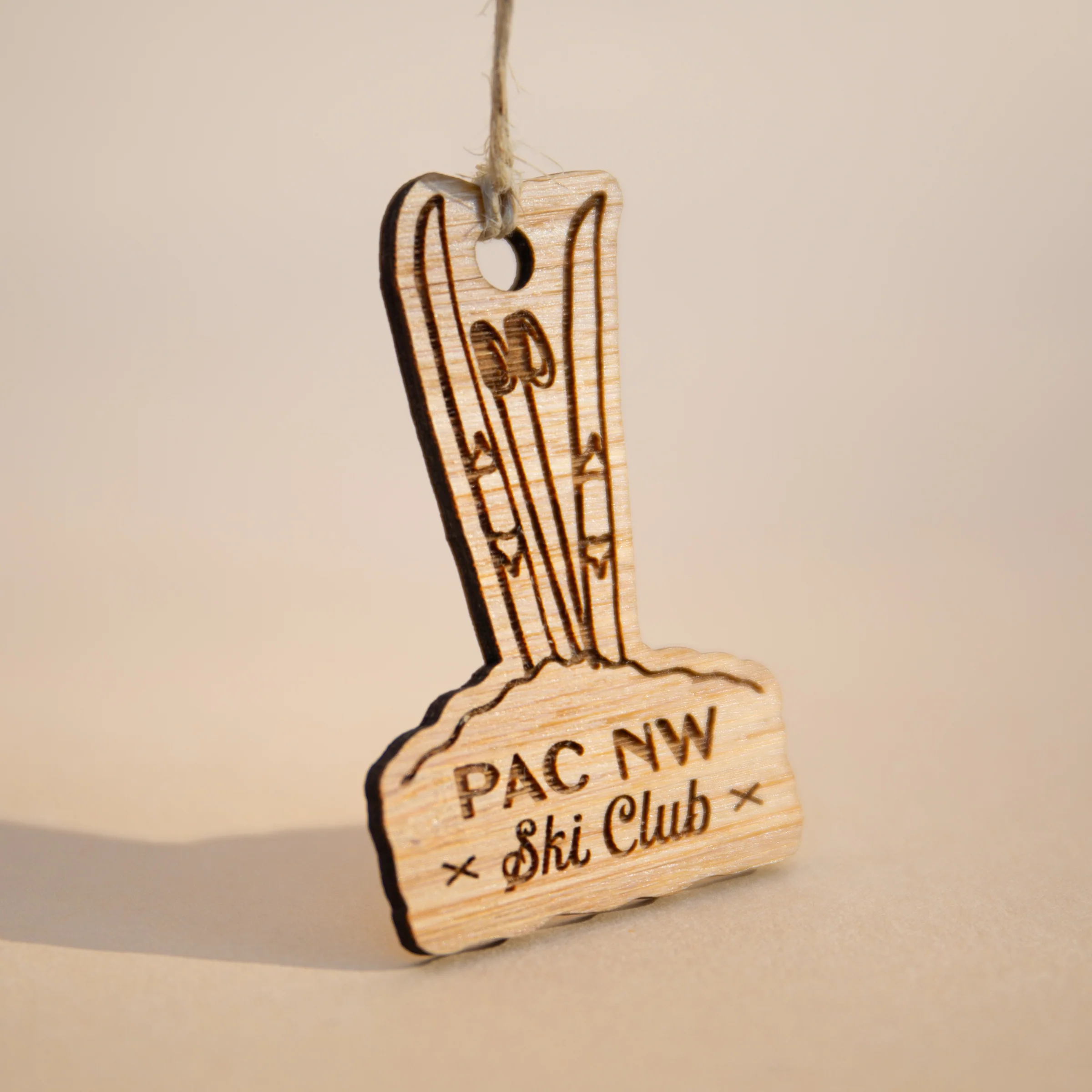 Pac NW Ski Club Ornament - Image 2