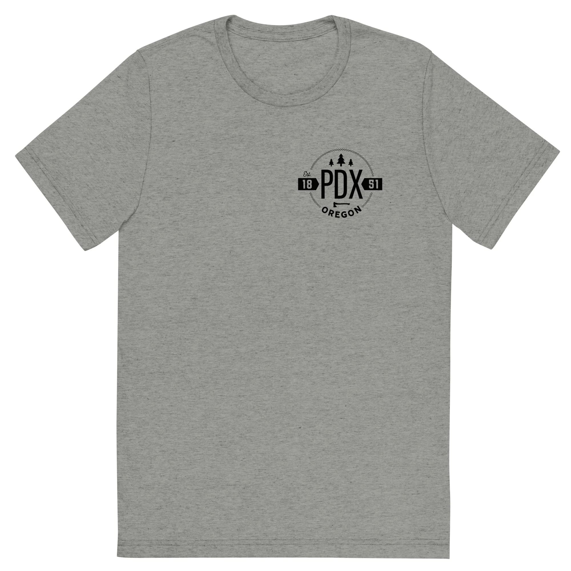 PDX Badge Unisex Shirt - Image 2