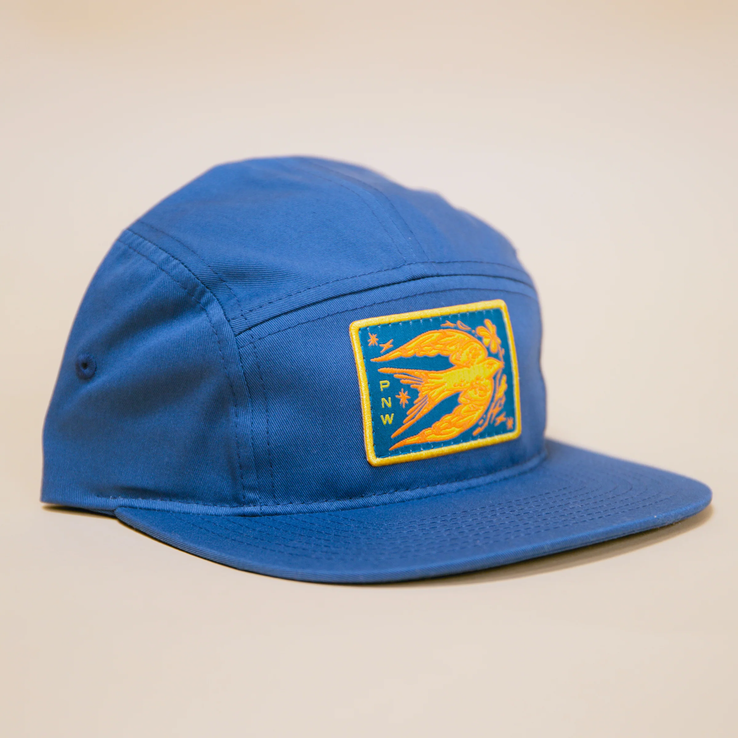 PNW Wildflower Bird Hat (Navy) - Image 2