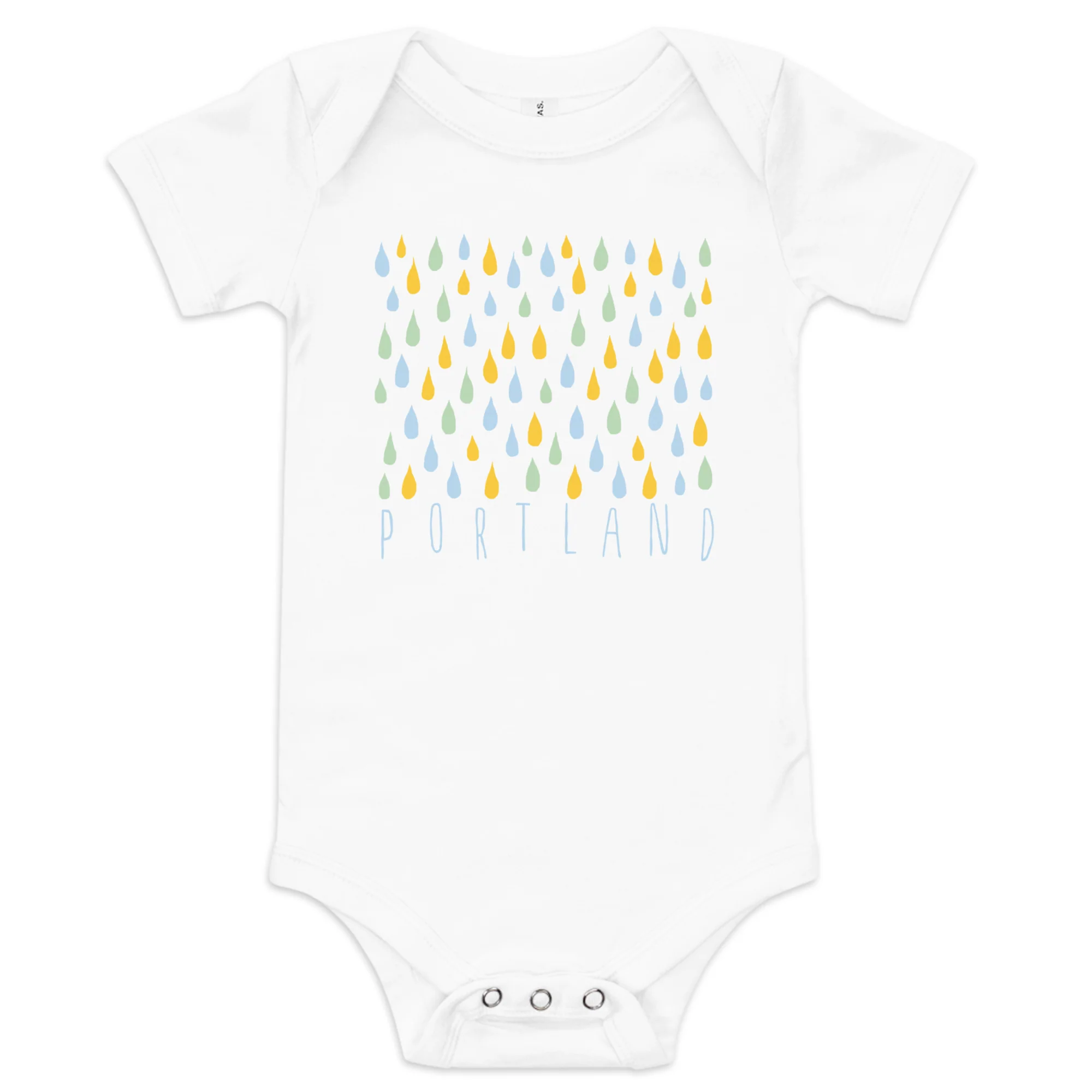 Portland Color Rain Onesie