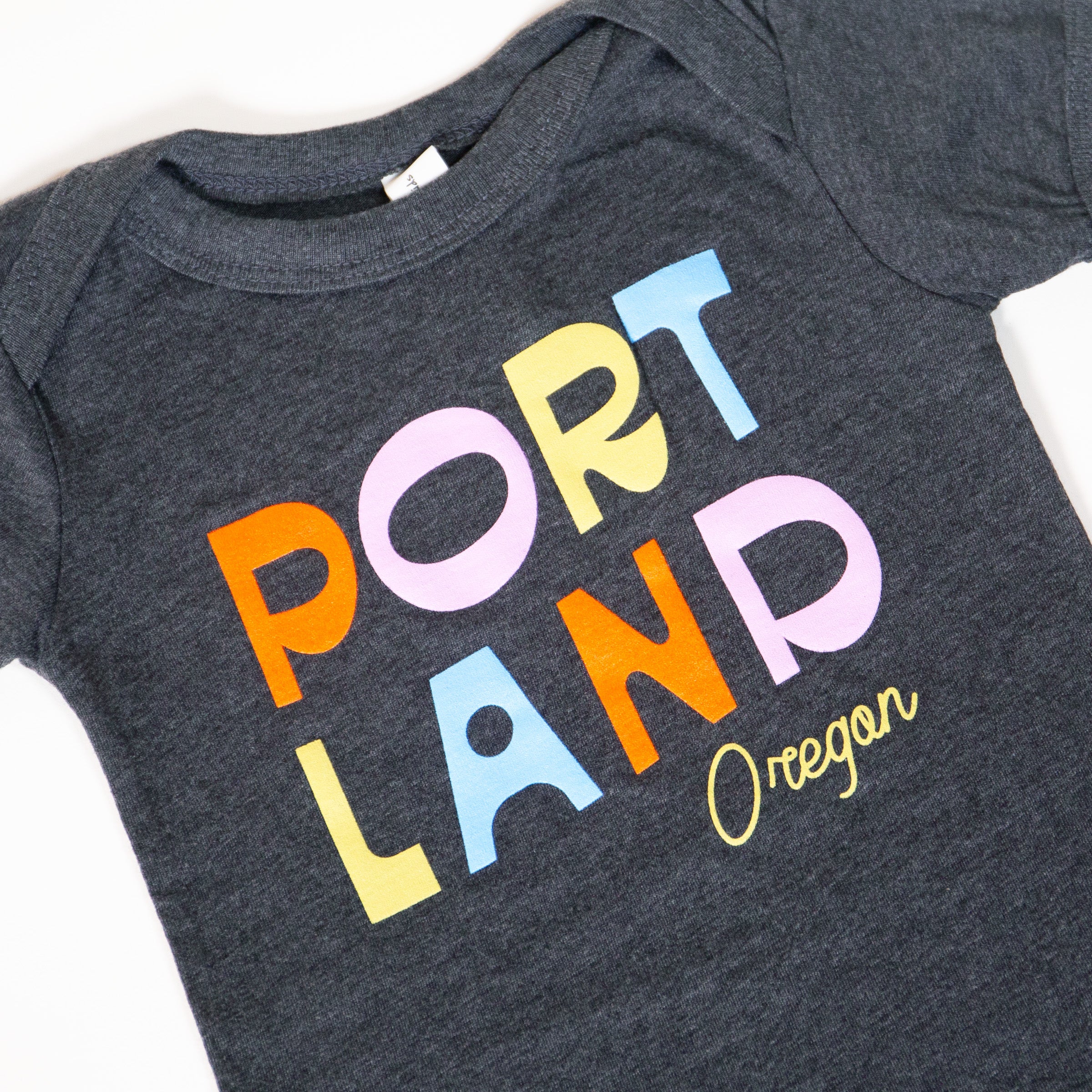 Portland Font Onesie - Image 2