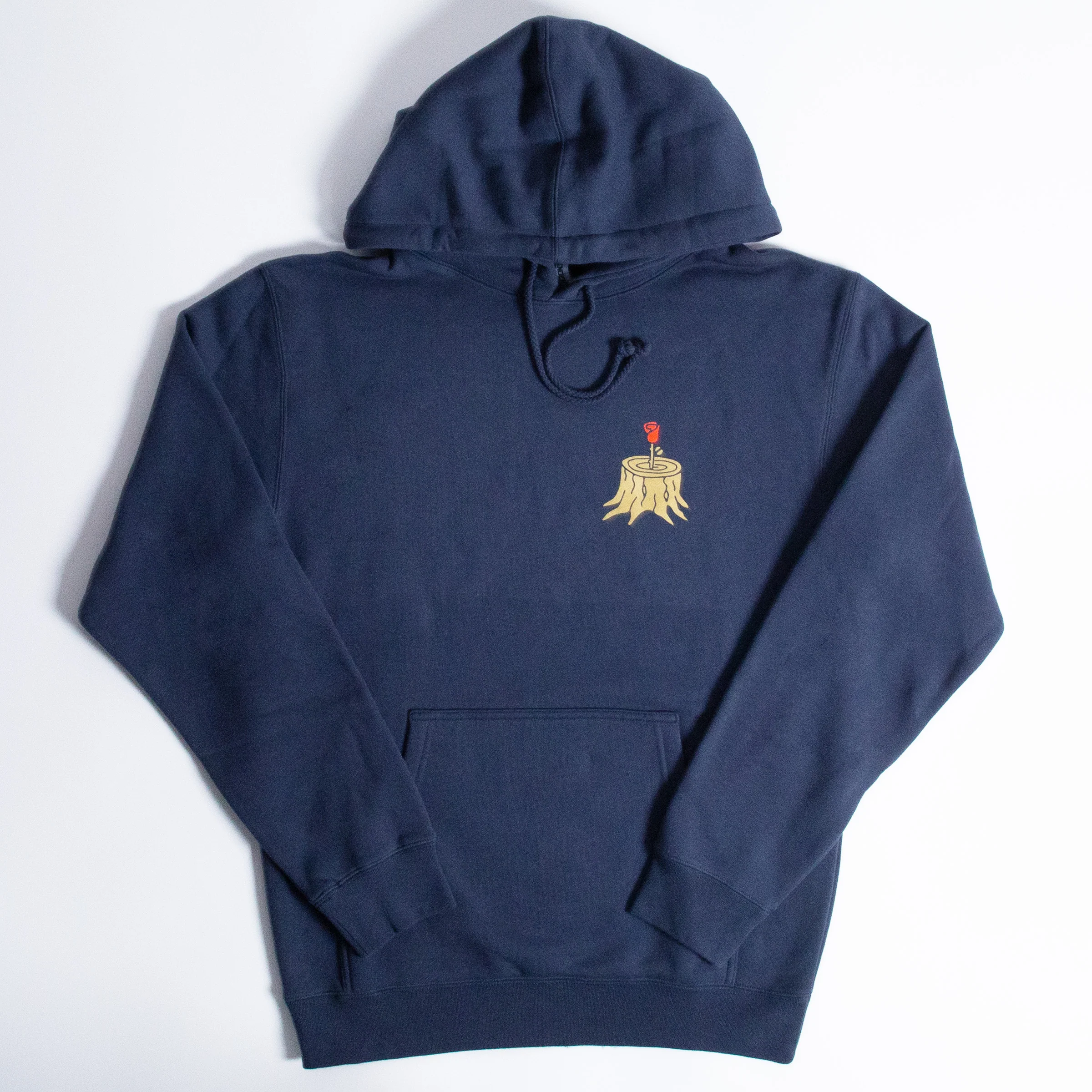Portland Rose Stump Hoodie (Blue) - Image 2