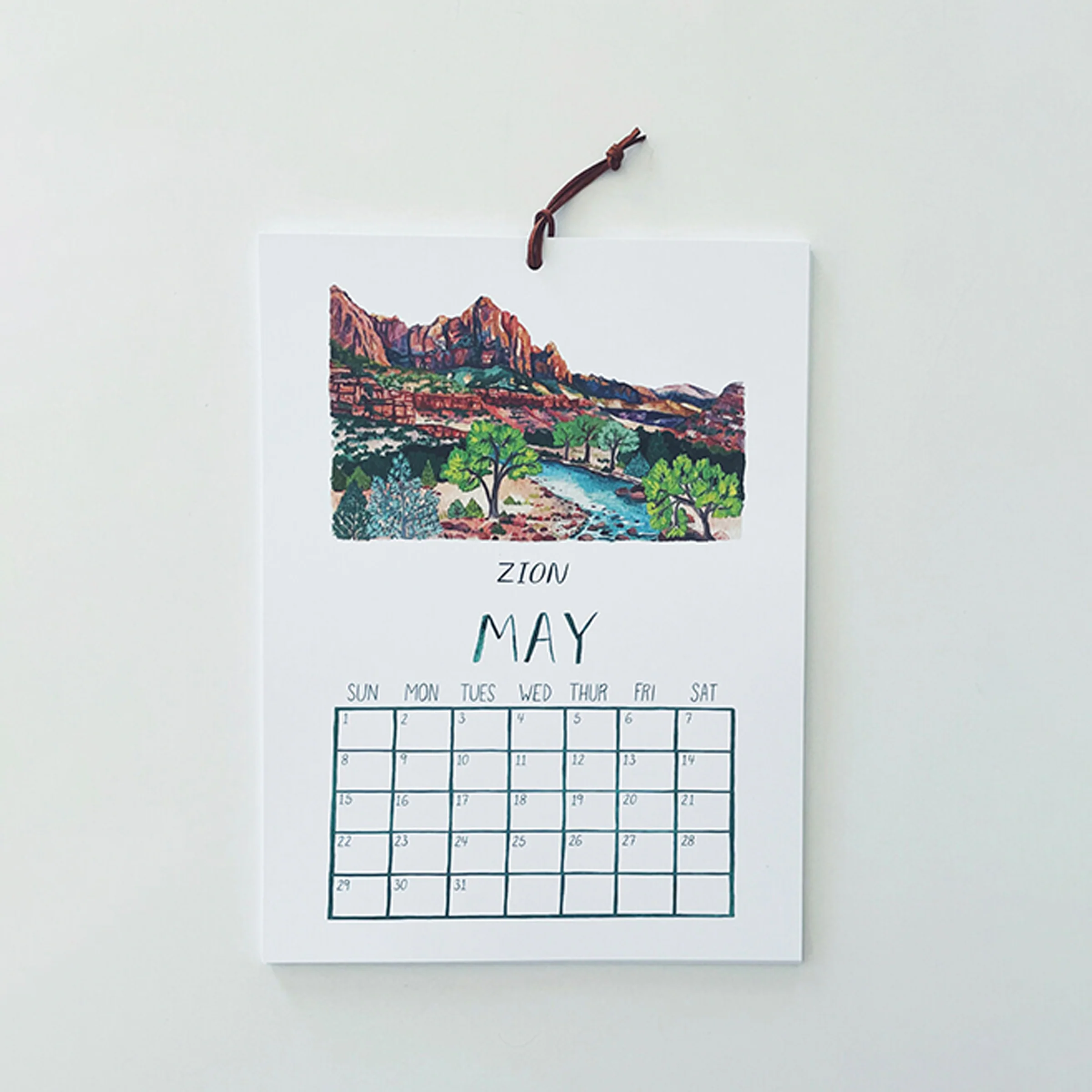 Scenes of the National Parks 2025 Calendar - Image 3