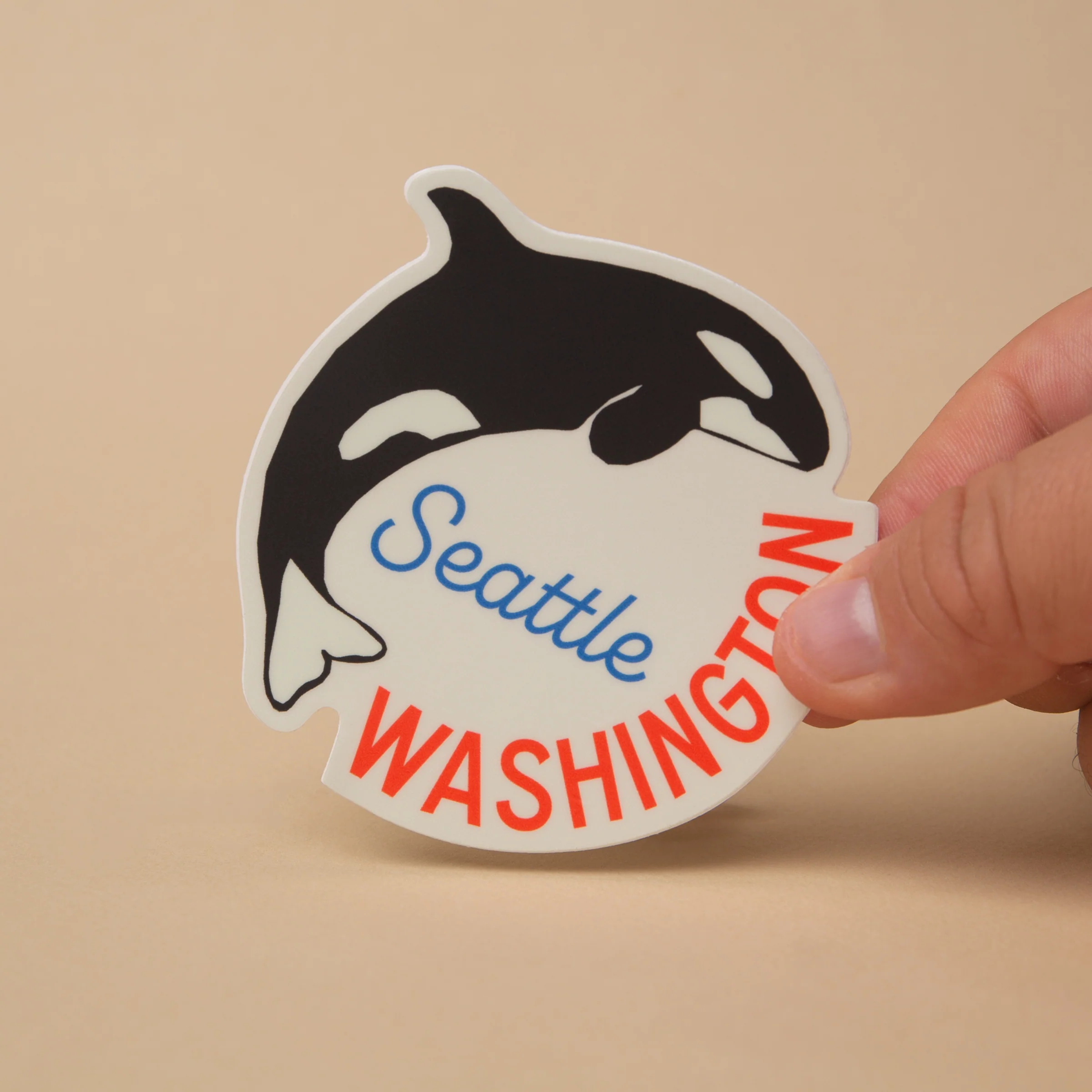 Seattle Orca Sticker - Image 2