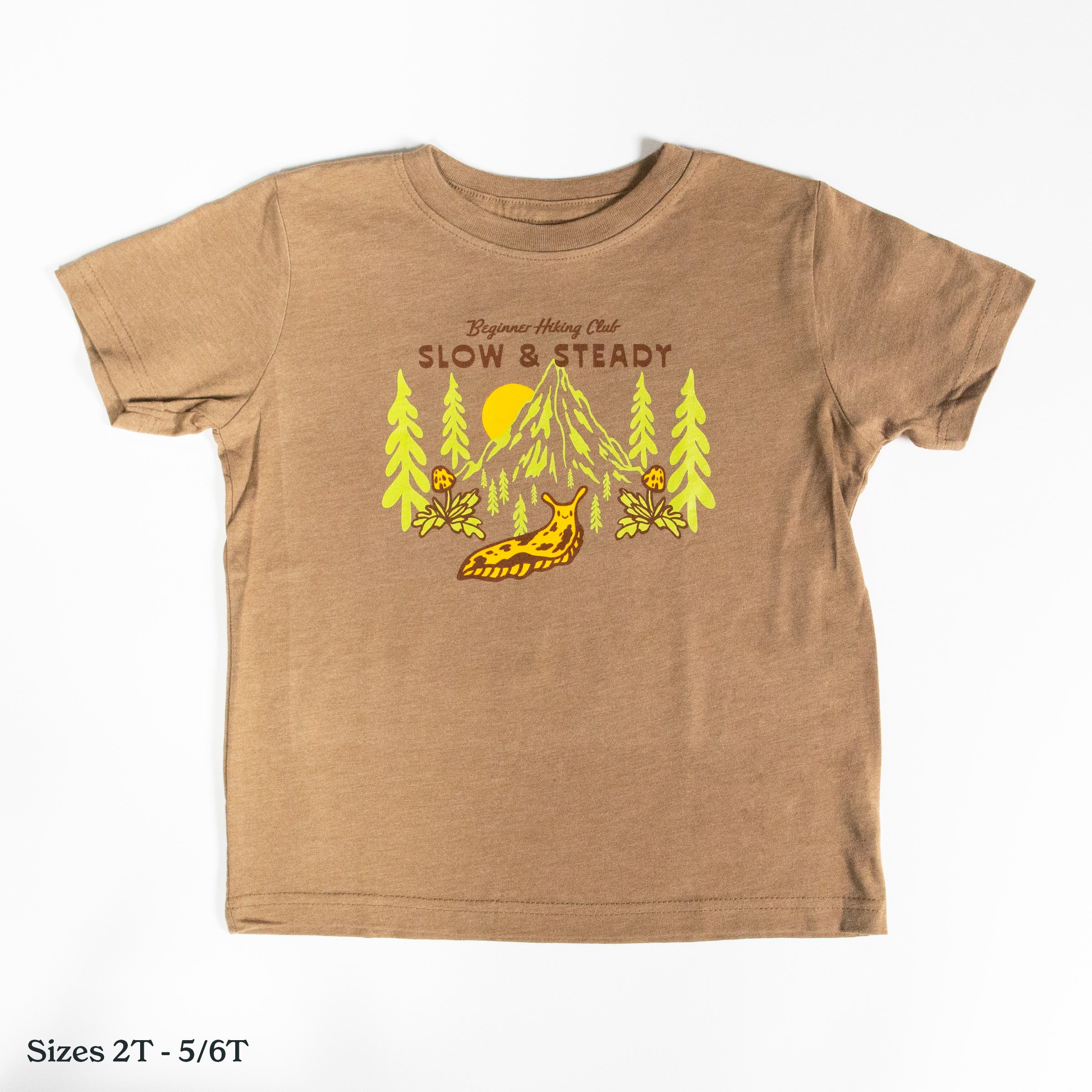 Slow & Steady Kids Tee (Brown)