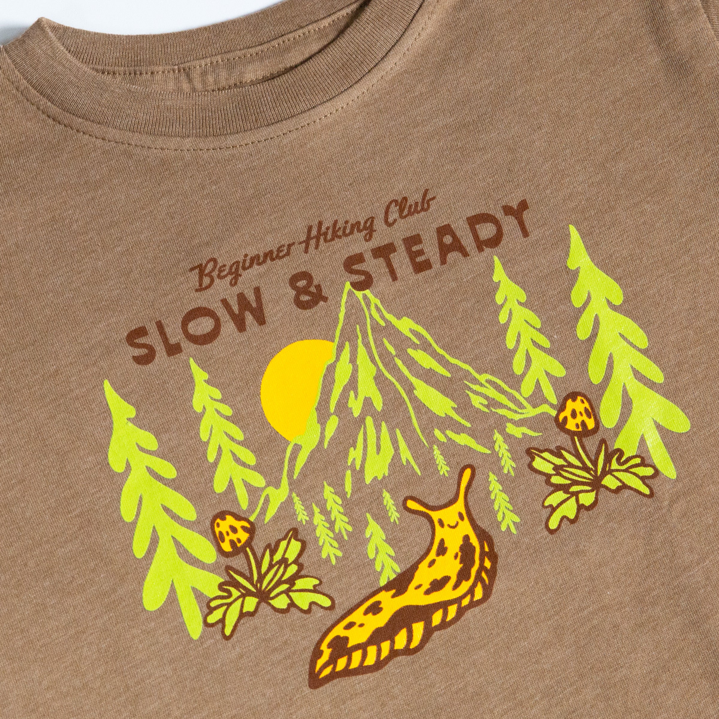 Slow & Steady Kids Tee (Brown) - Image 2