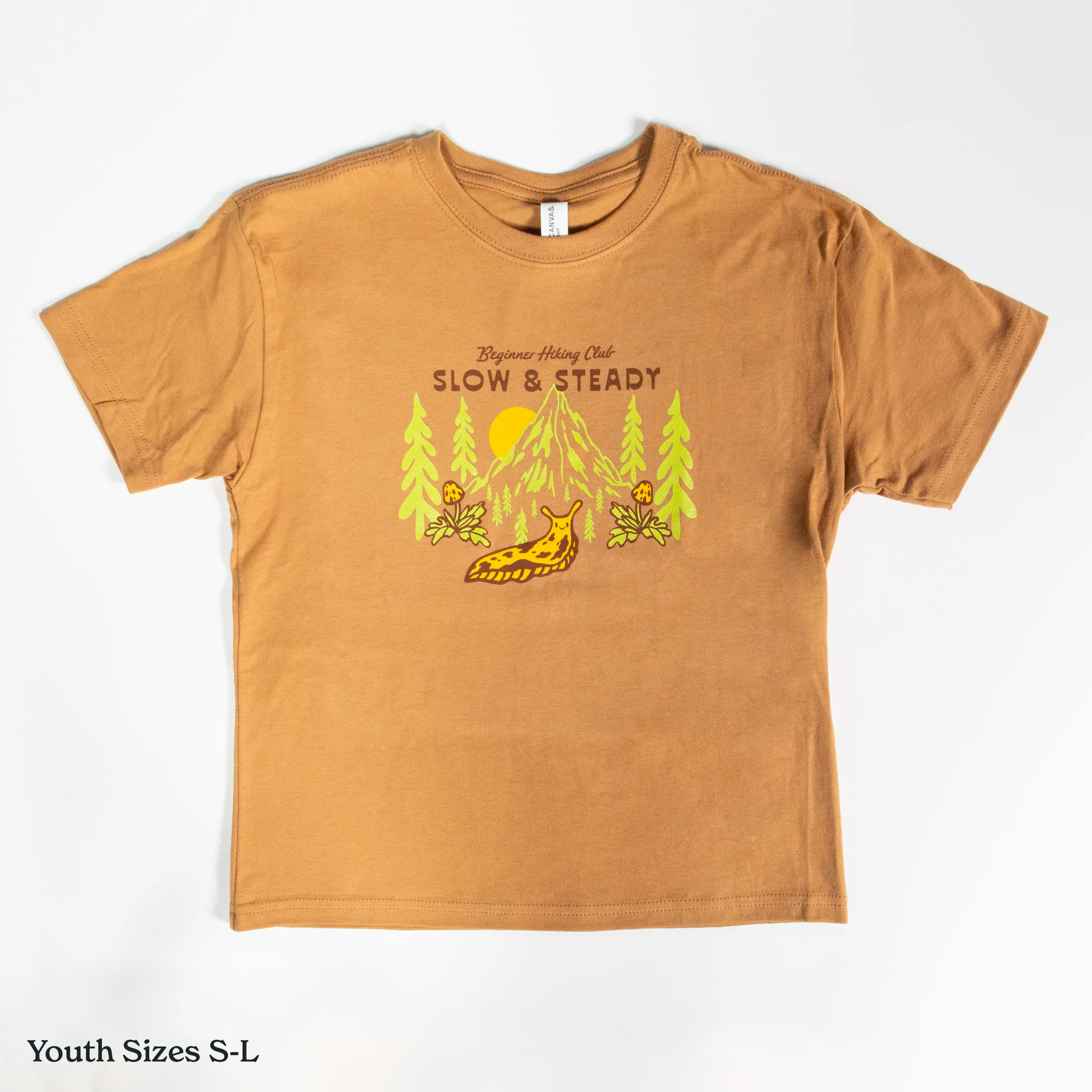 Slow & Steady Kids Tee (Brown) - Image 4