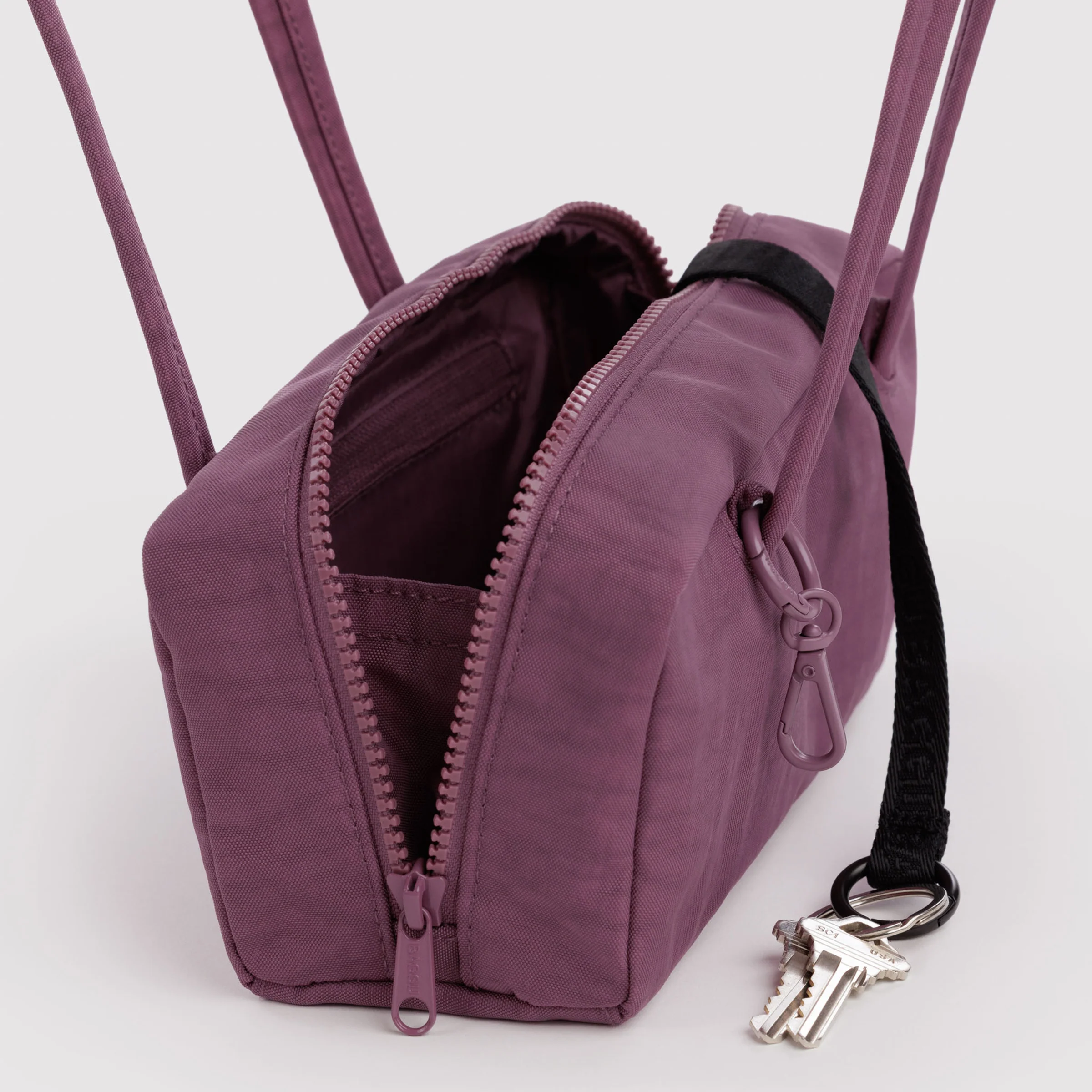 Small Nylon Bowler Bag - Image 3