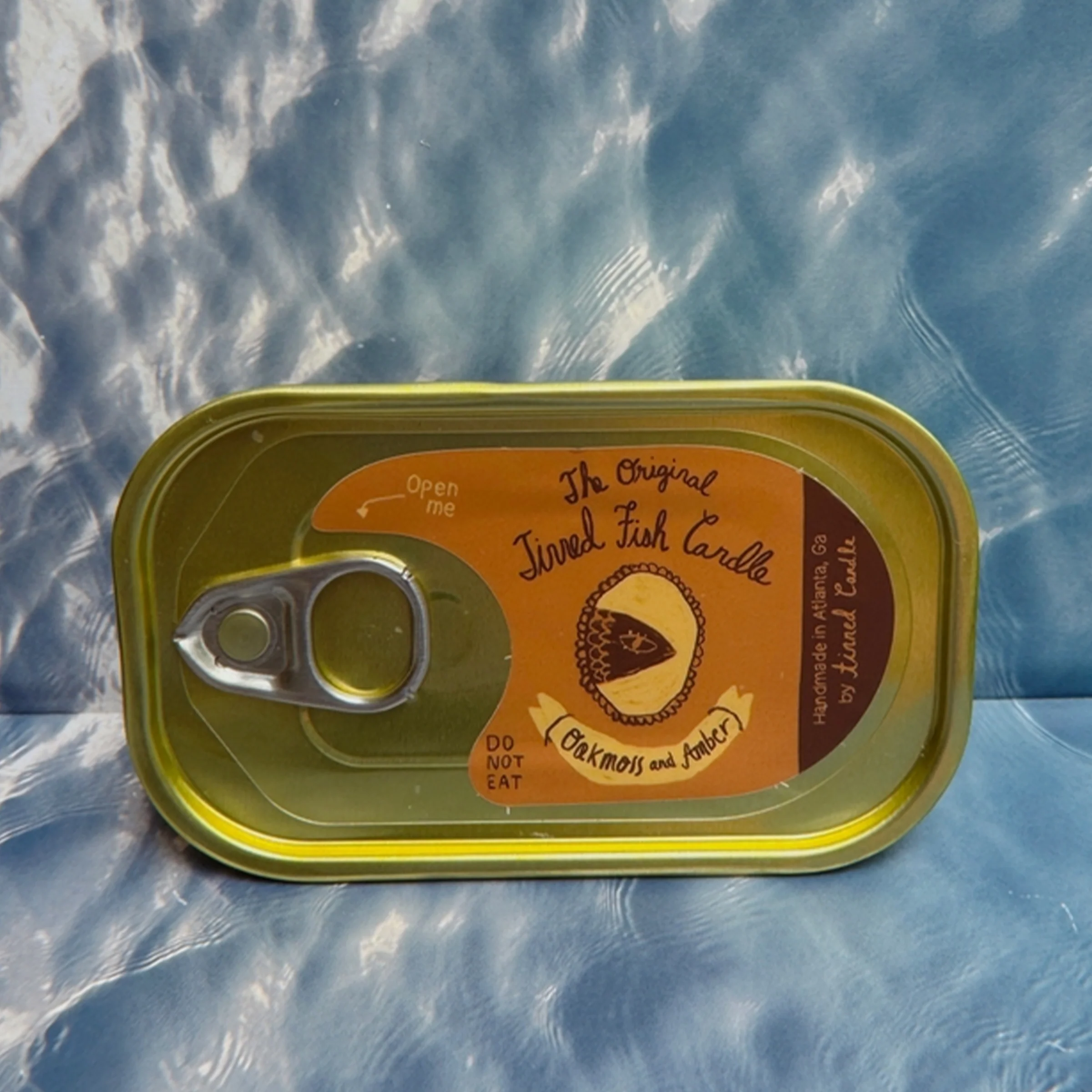 The Tinned Fish Candle / Oakmoss & Amber - Image 3