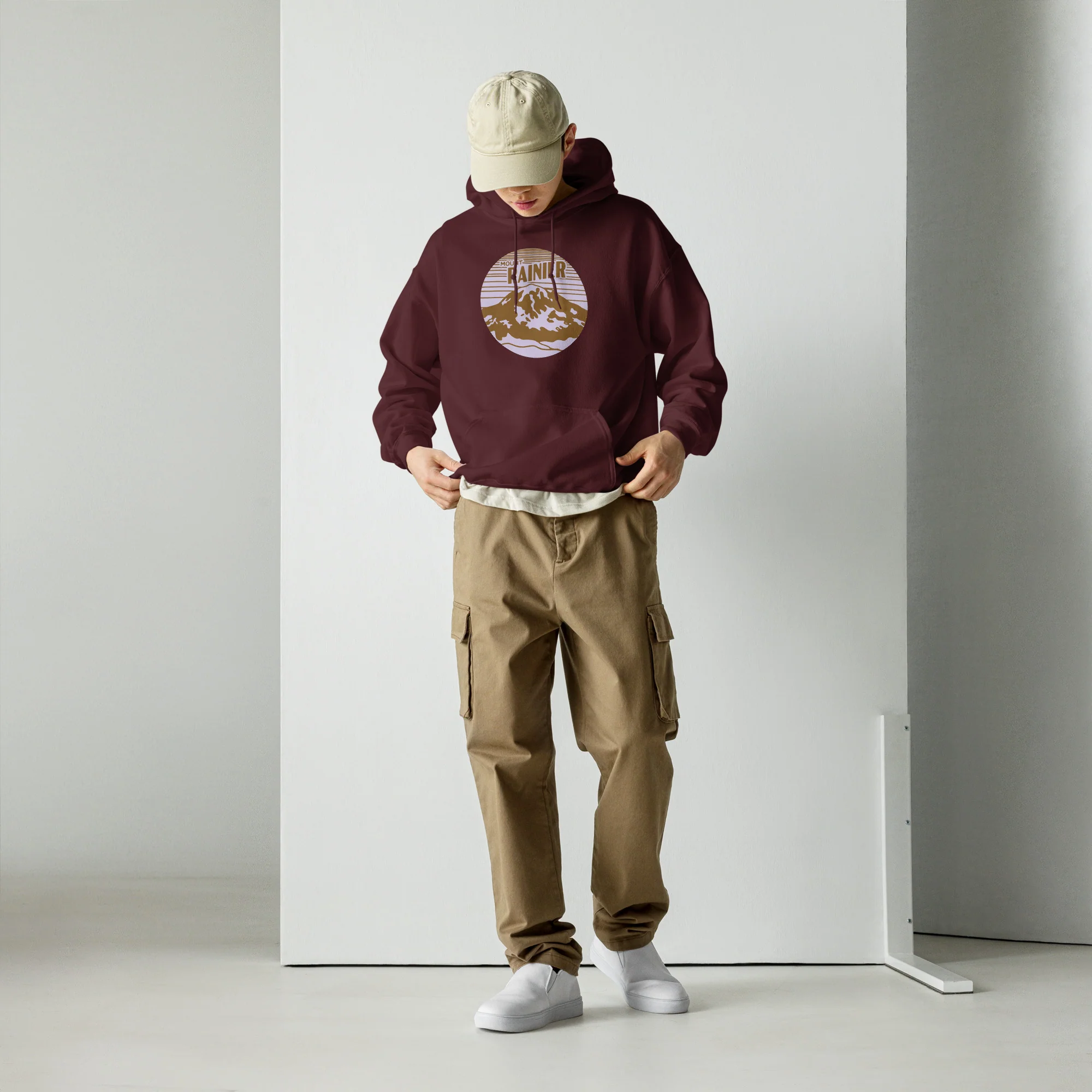 Mount Rainier Unisex Hoodie - Image 2