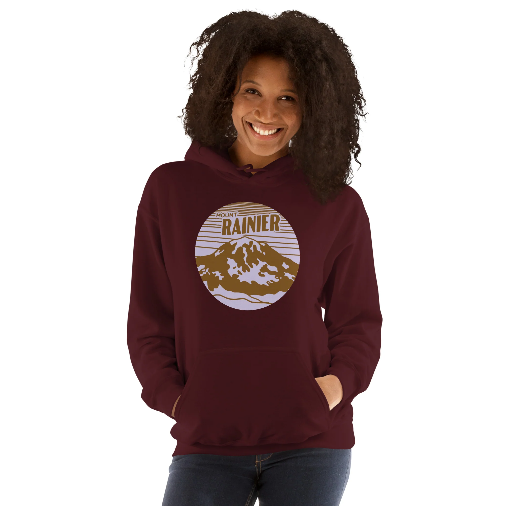 Mount Rainier Unisex Hoodie - Image 3