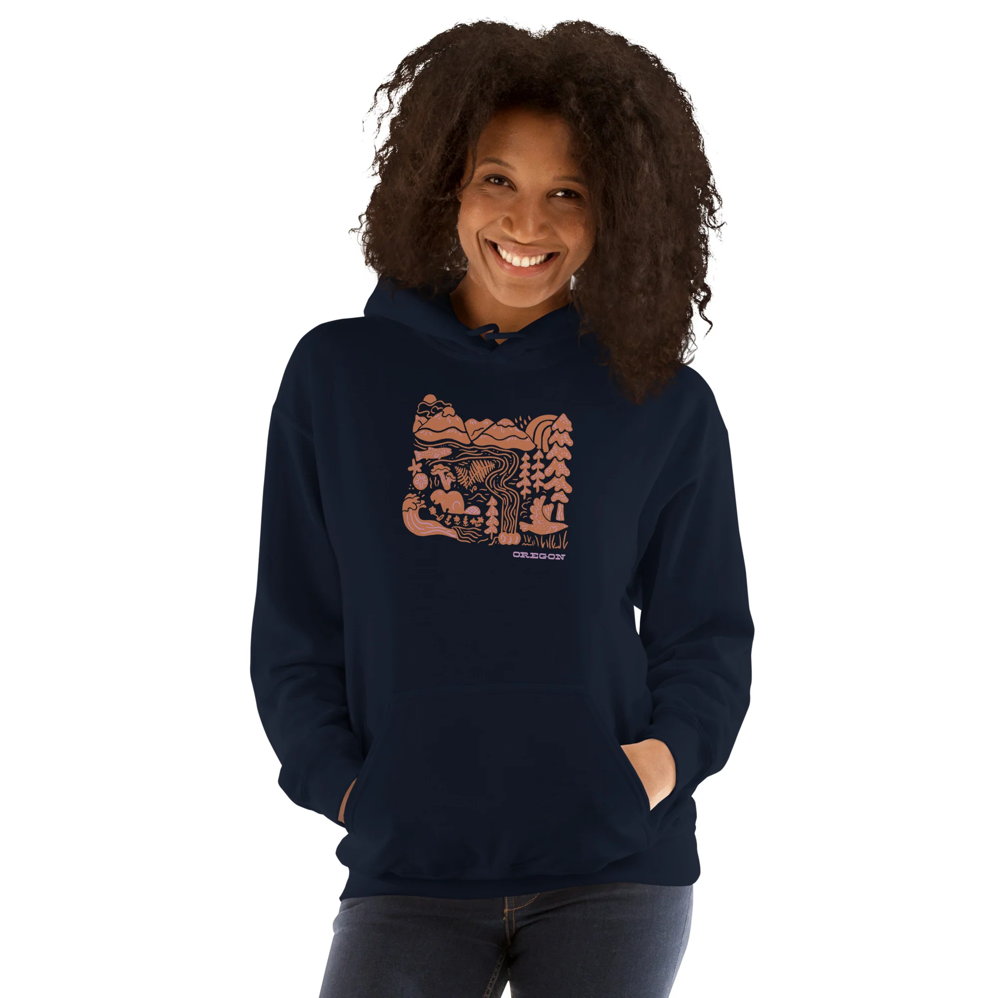 Oregon Adventures Unisex Hoodie - Image 3