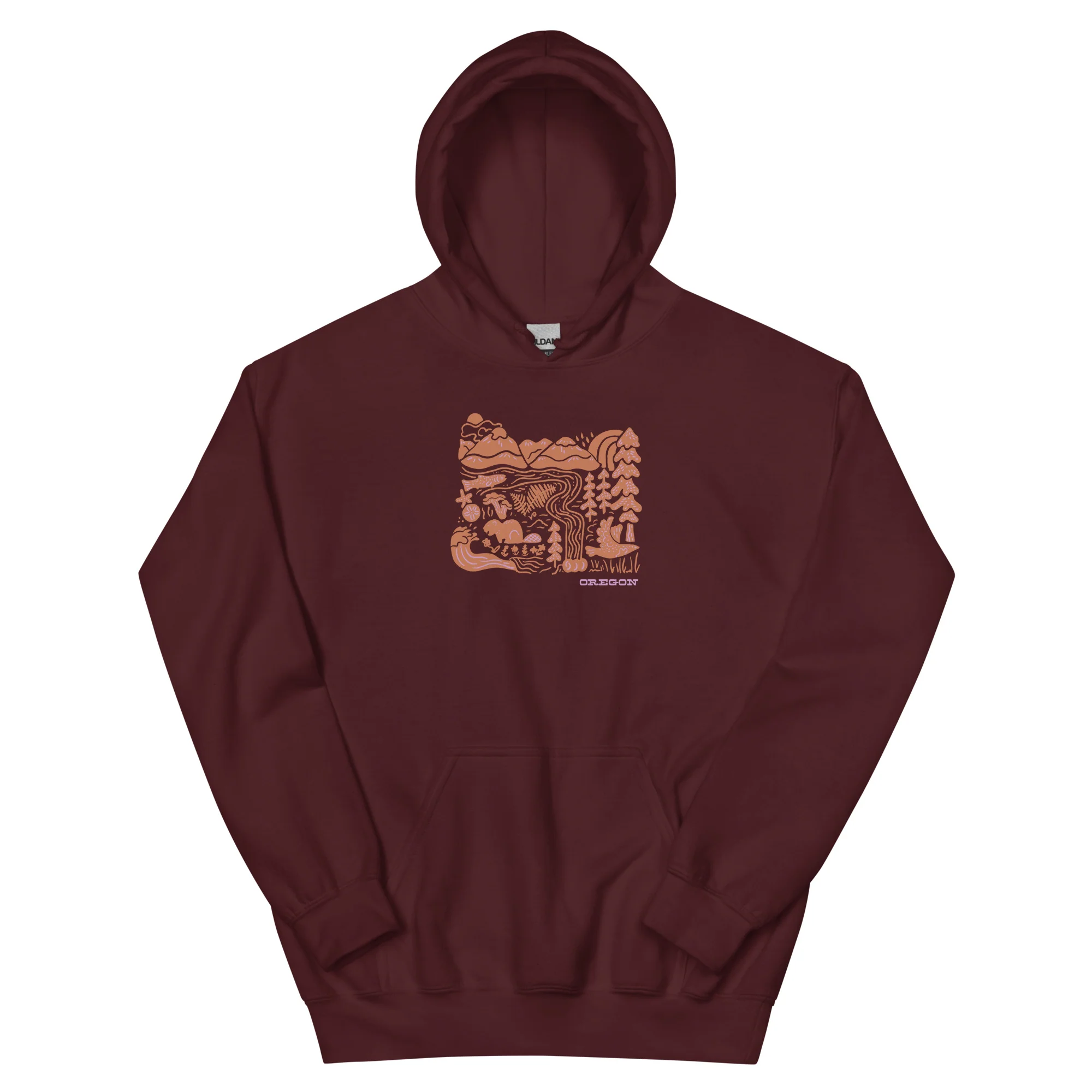 Oregon Adventures Unisex Hoodie - Image 4