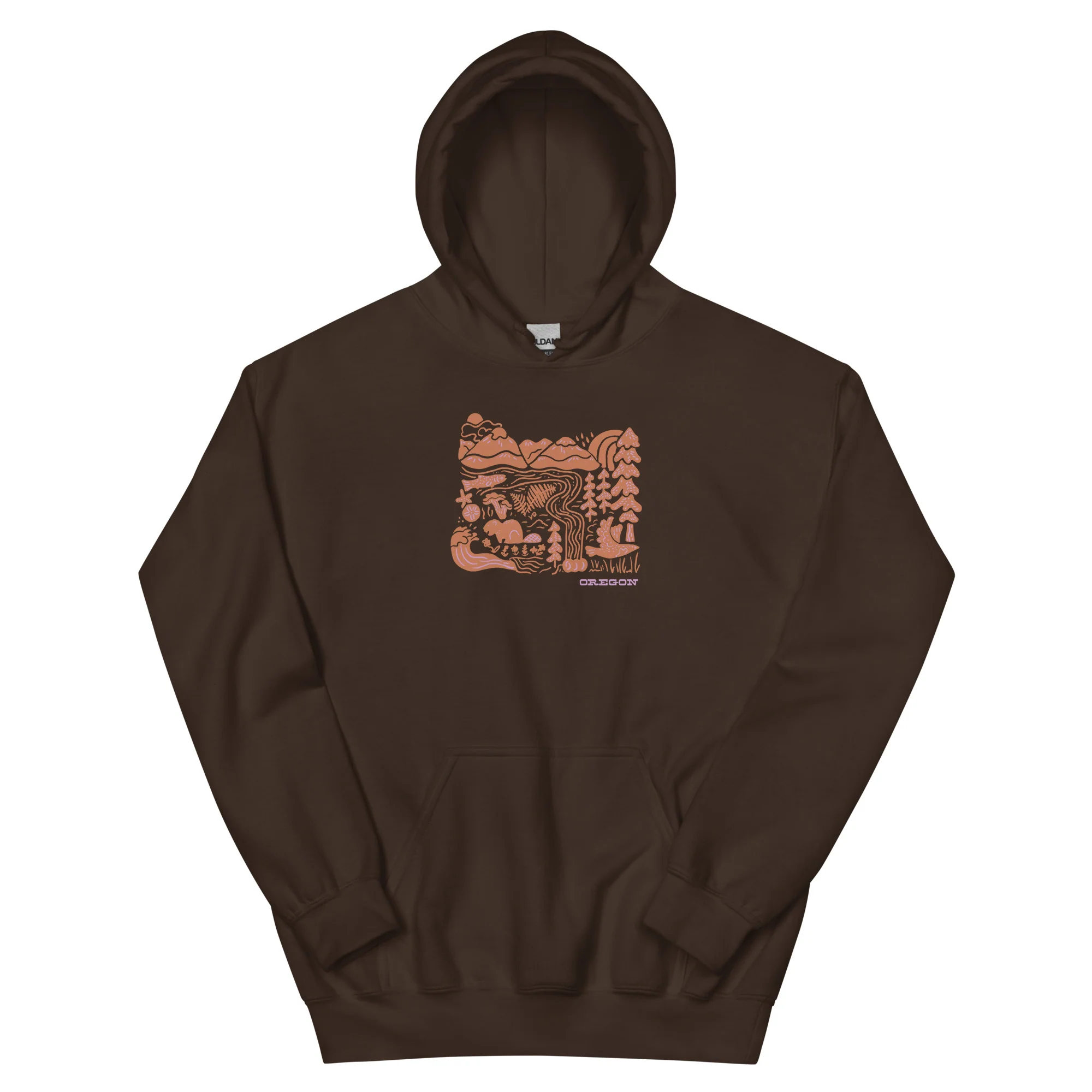 Oregon Adventures Unisex Hoodie - Image 5