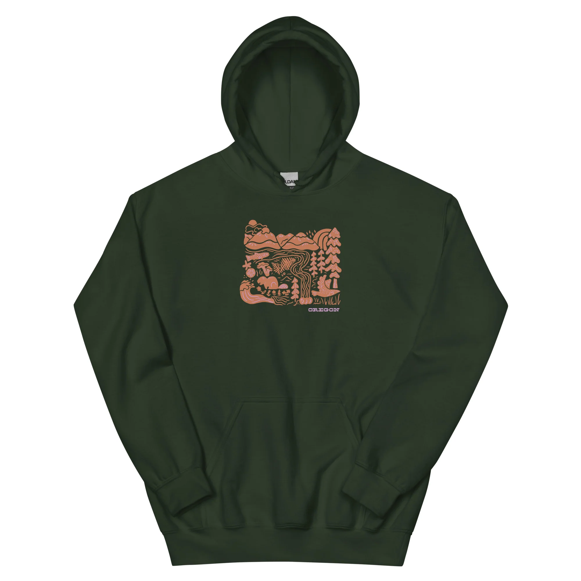 Oregon Adventures Unisex Hoodie - Image 6
