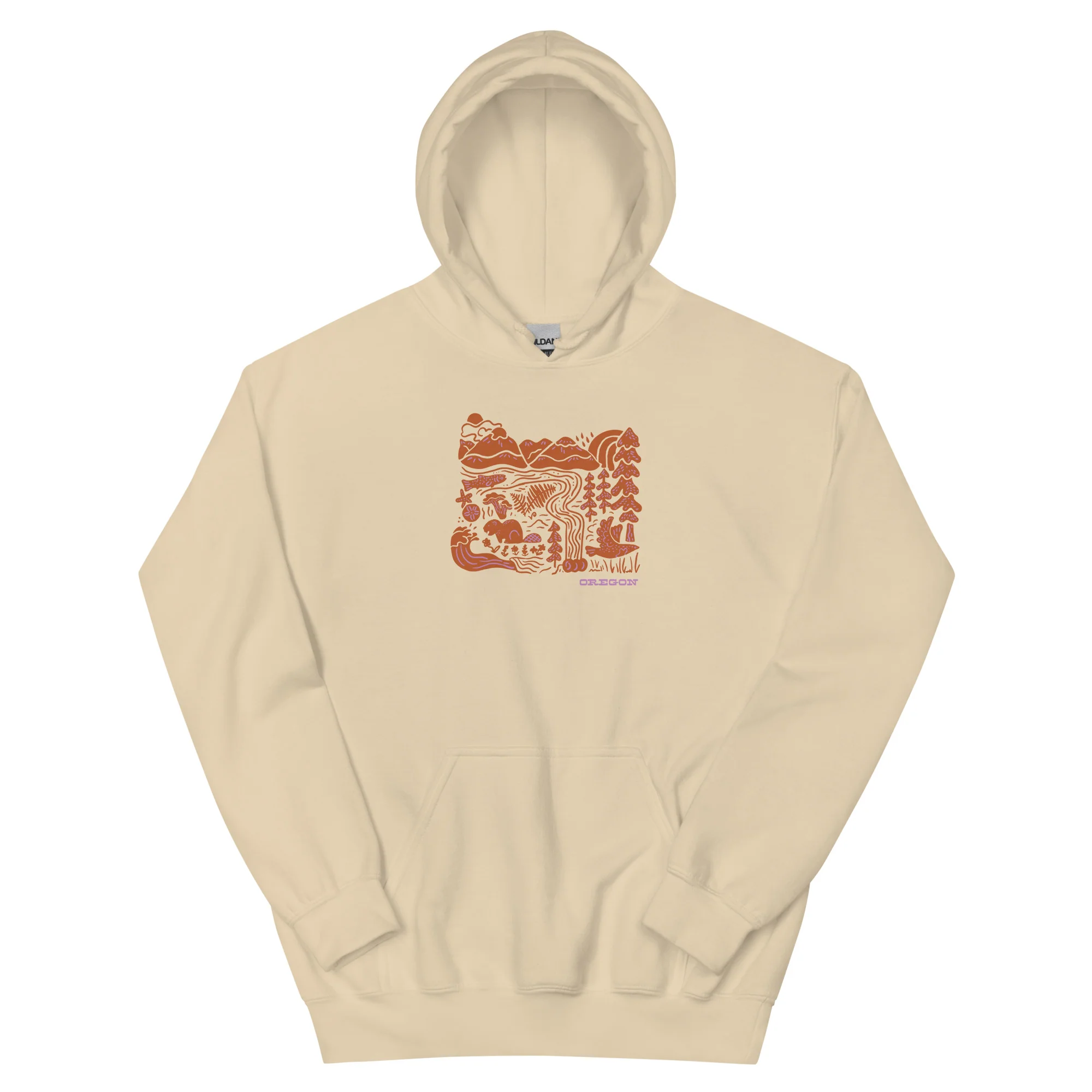 Oregon Adventures Unisex Hoodie - Image 9