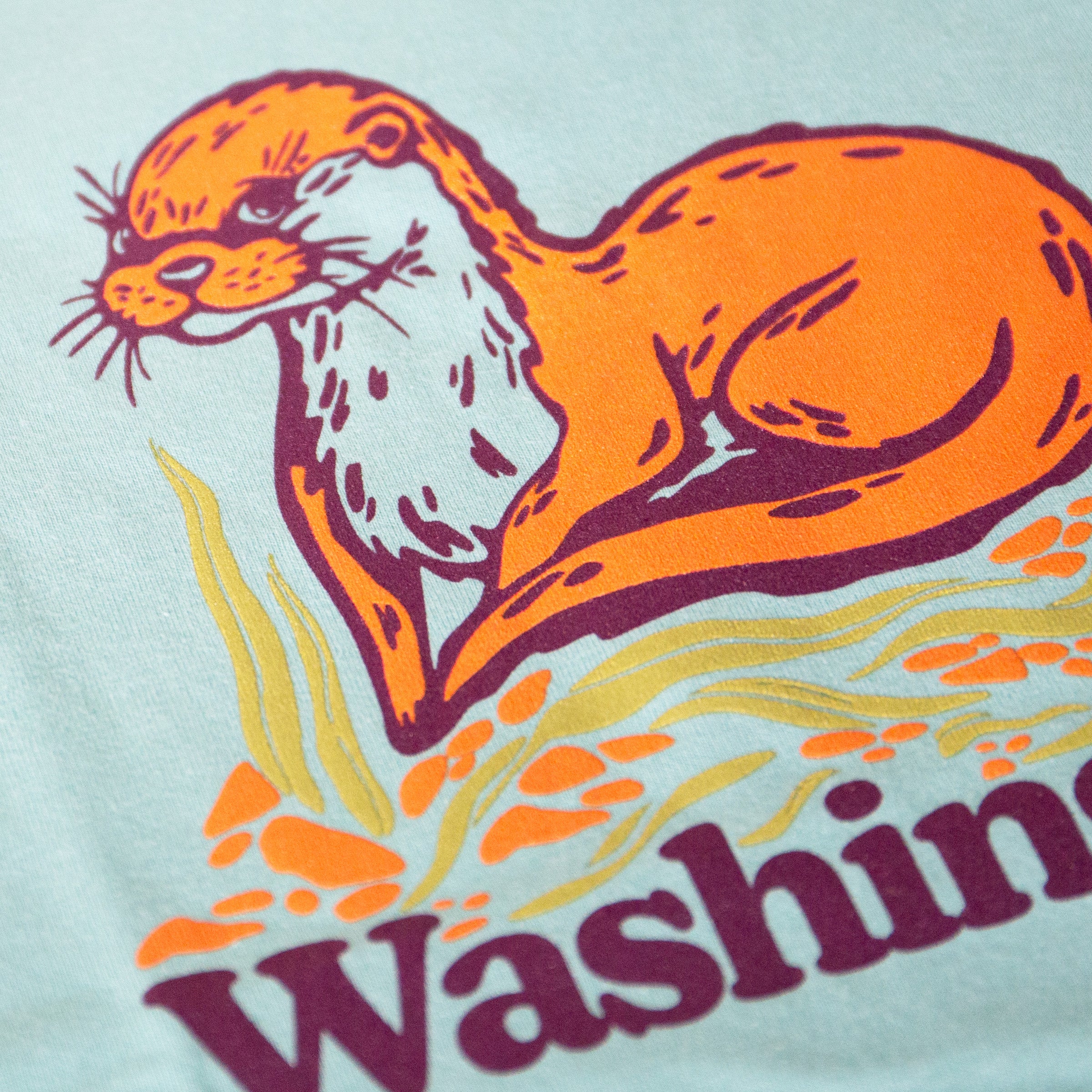 WA Baby Otter Kids Tee - Image 3