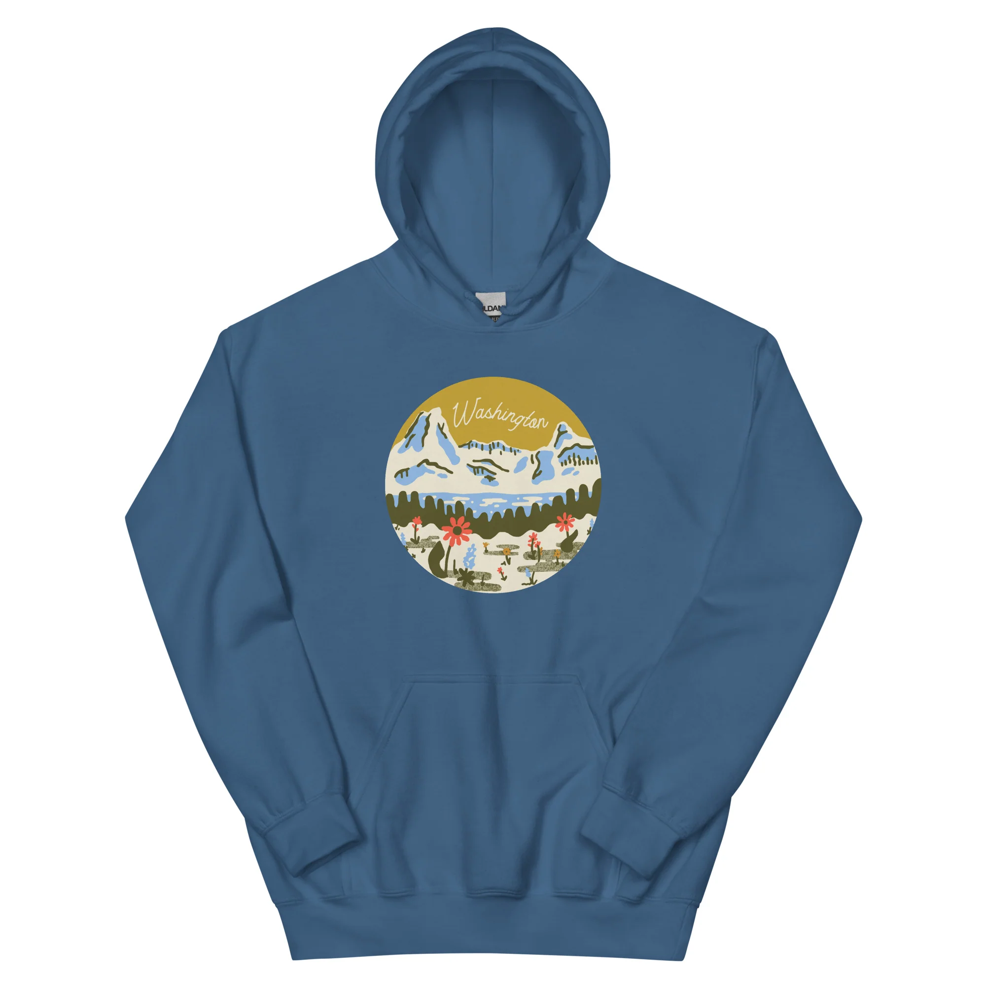 WA Mountain Meadow Unisex Hoodie